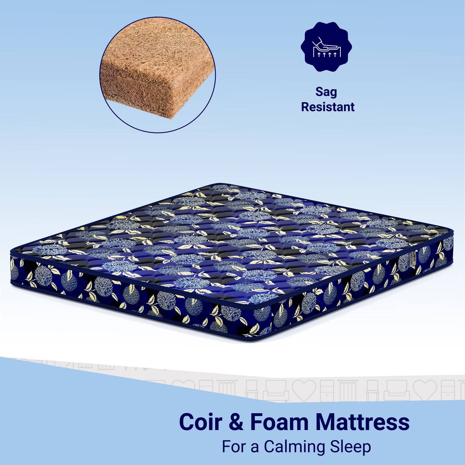 Flipkart Perfect Homes Tysche 7 inch King Coir Mattress Price in India - Buy Flipkart Perfect Homes Tysche 7 inch King Coir Mattress online at Flipkart.com