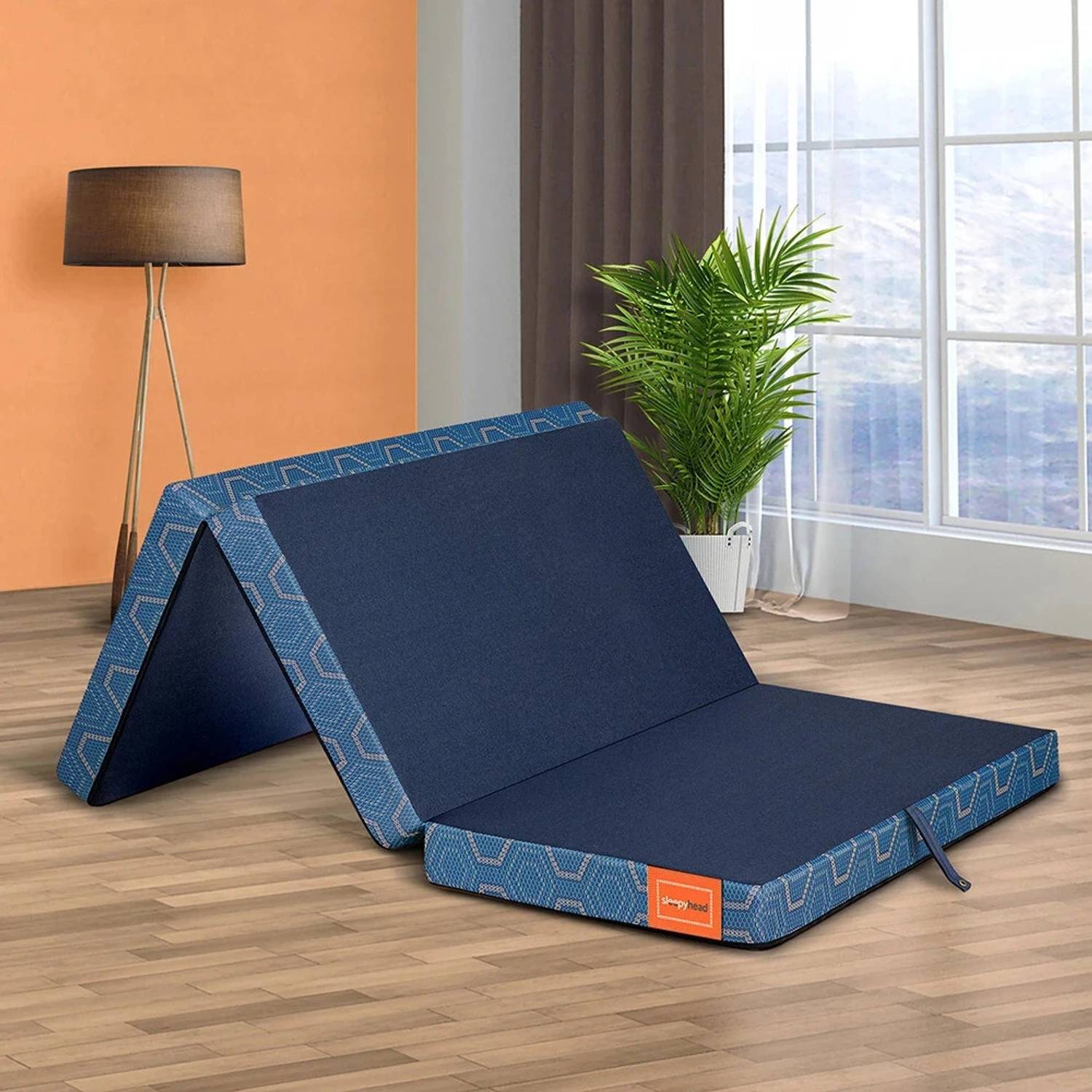 Sleepyhead Napster Mini Designed by Duroflex - Tri Fold Dual Sided