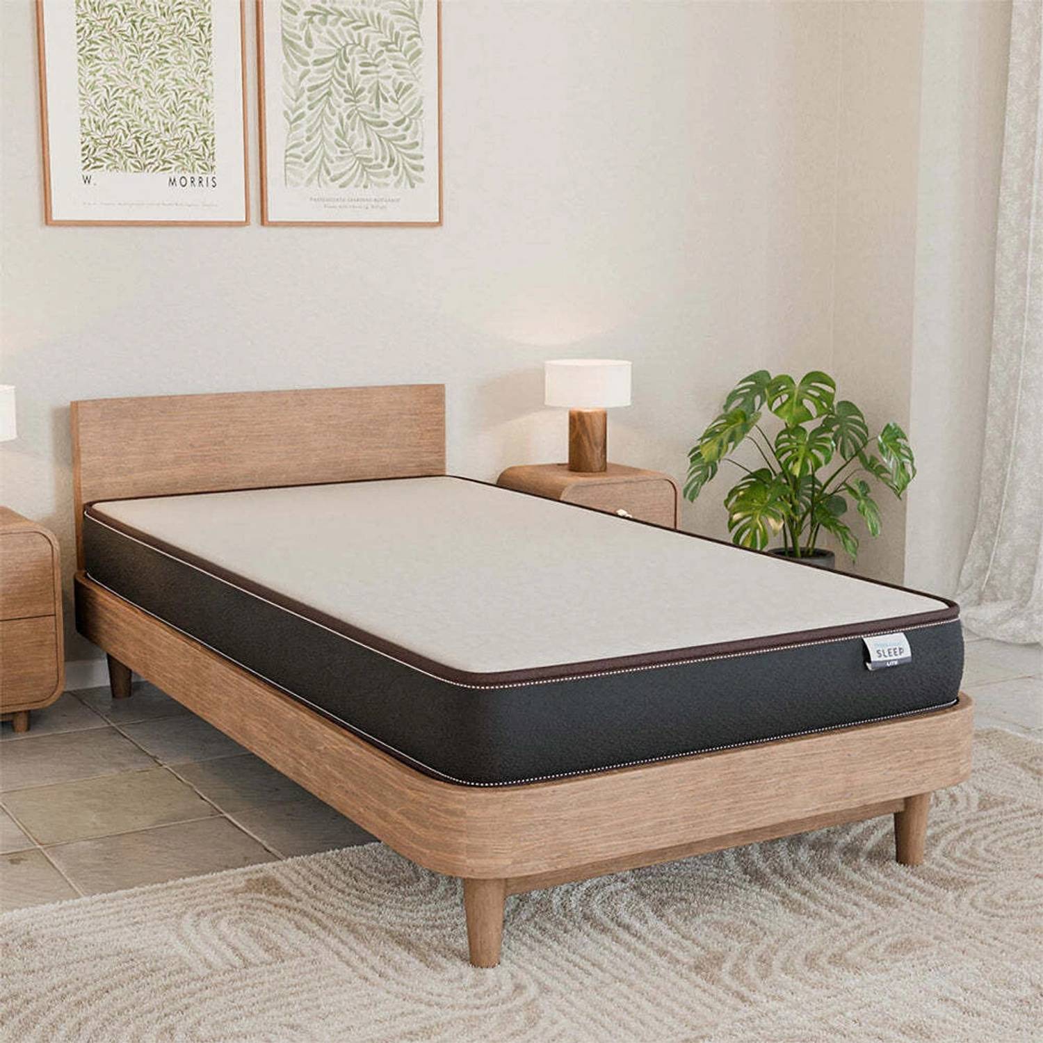 Nilkamal SLEEP Lite Dual Comfort 6 inch Single High Density (HD) Foam Mattress