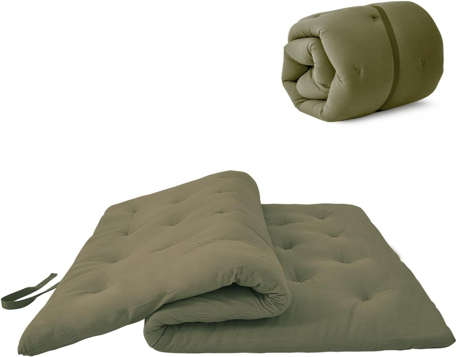Image of MAXYOYO Cotton Bed Mattress Orthopedic Single Bed Cotton Floor Gadda 5 inch Single Cotton Mattress