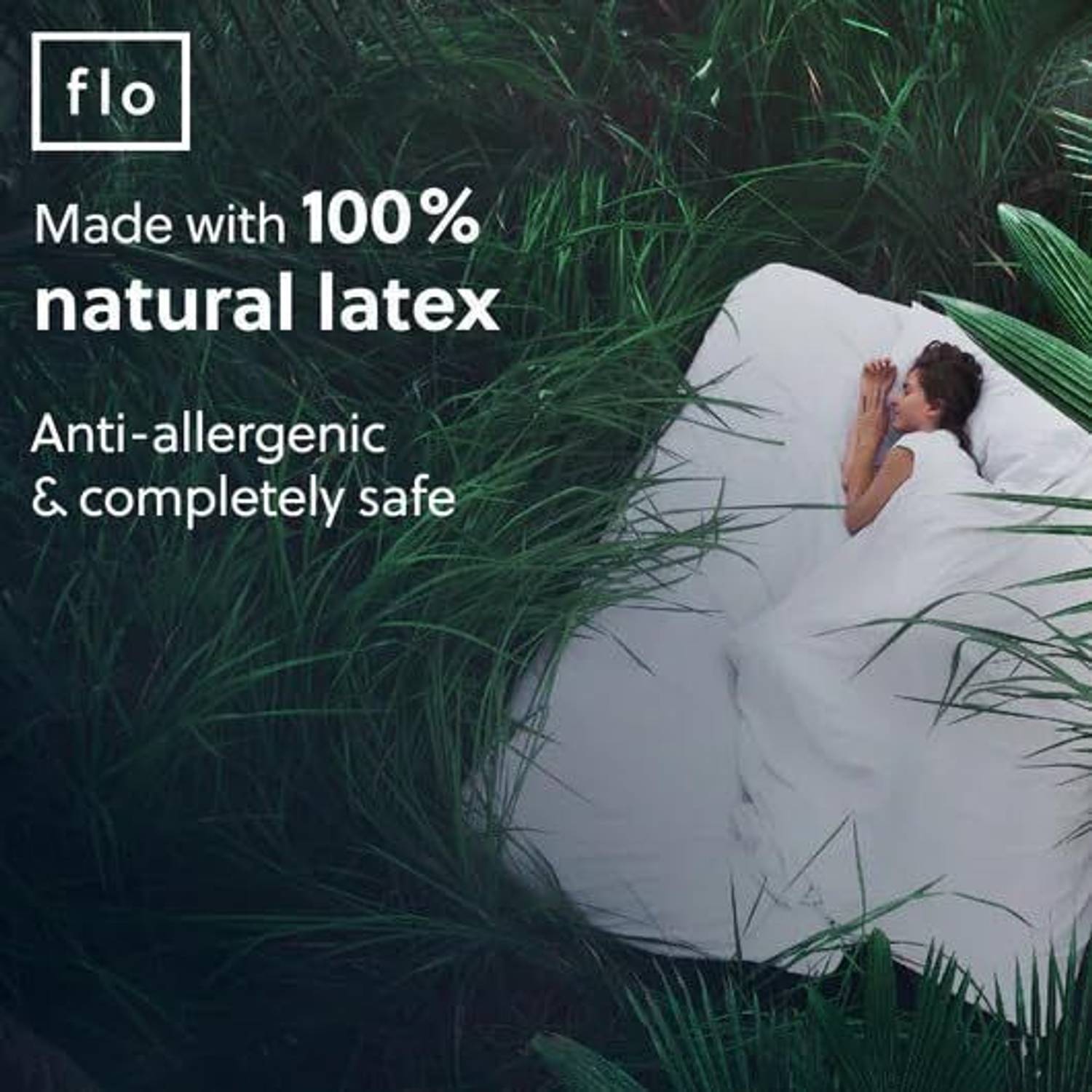 FLO Anti-Gravity 8 inch King Latex Foam Mattress - Image 5