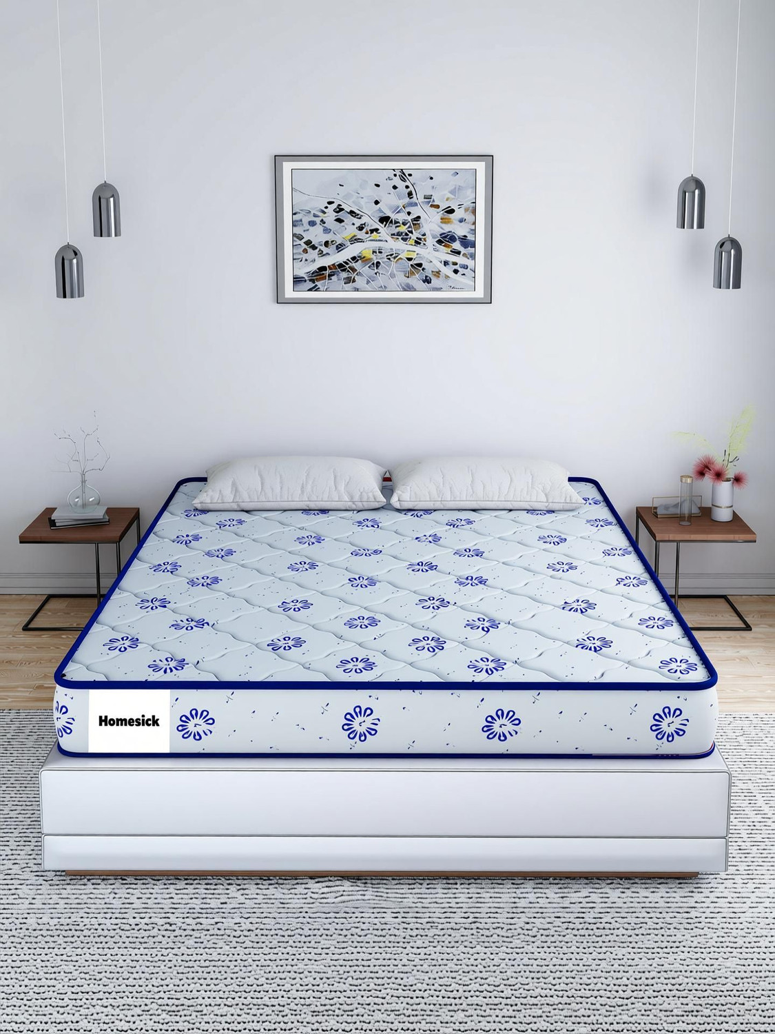 Image of Homesick Bliss Dual Comfort - Soft & Hard 5 inch Double High Density (HD) Foam Mattress
