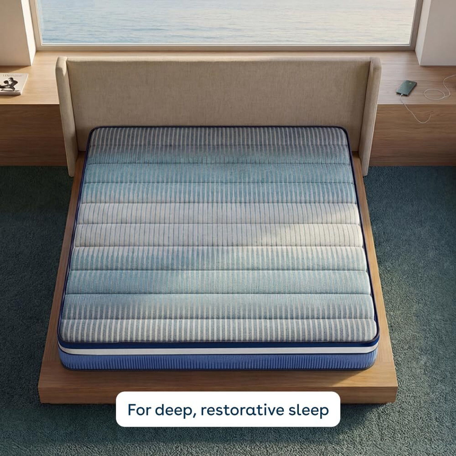 Image of Duroflex Duropedic Airboost 3.6 - Firm Orthopedic Mattress with Neo Latex Plush Top 6 inch Single High Resilience (HR) Foam Mattress