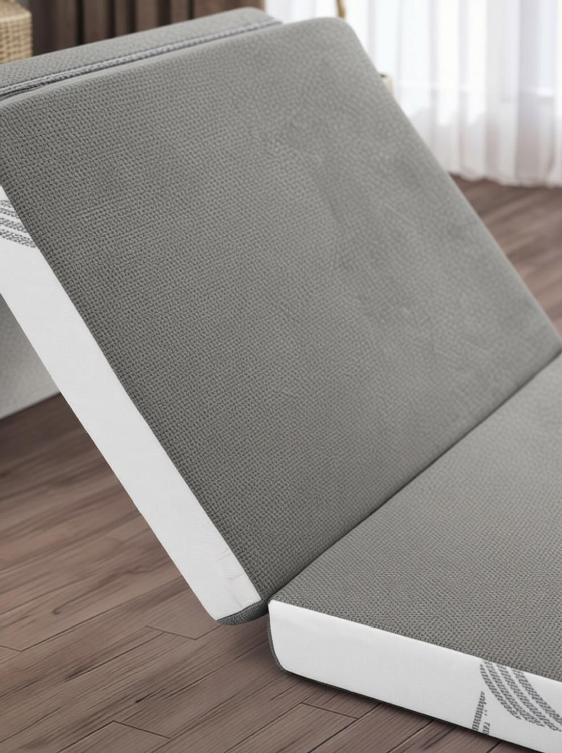 Image of Wakefit Flexagon Tripod Pro 4 inch Double High Resilience (HR) Foam Mattress