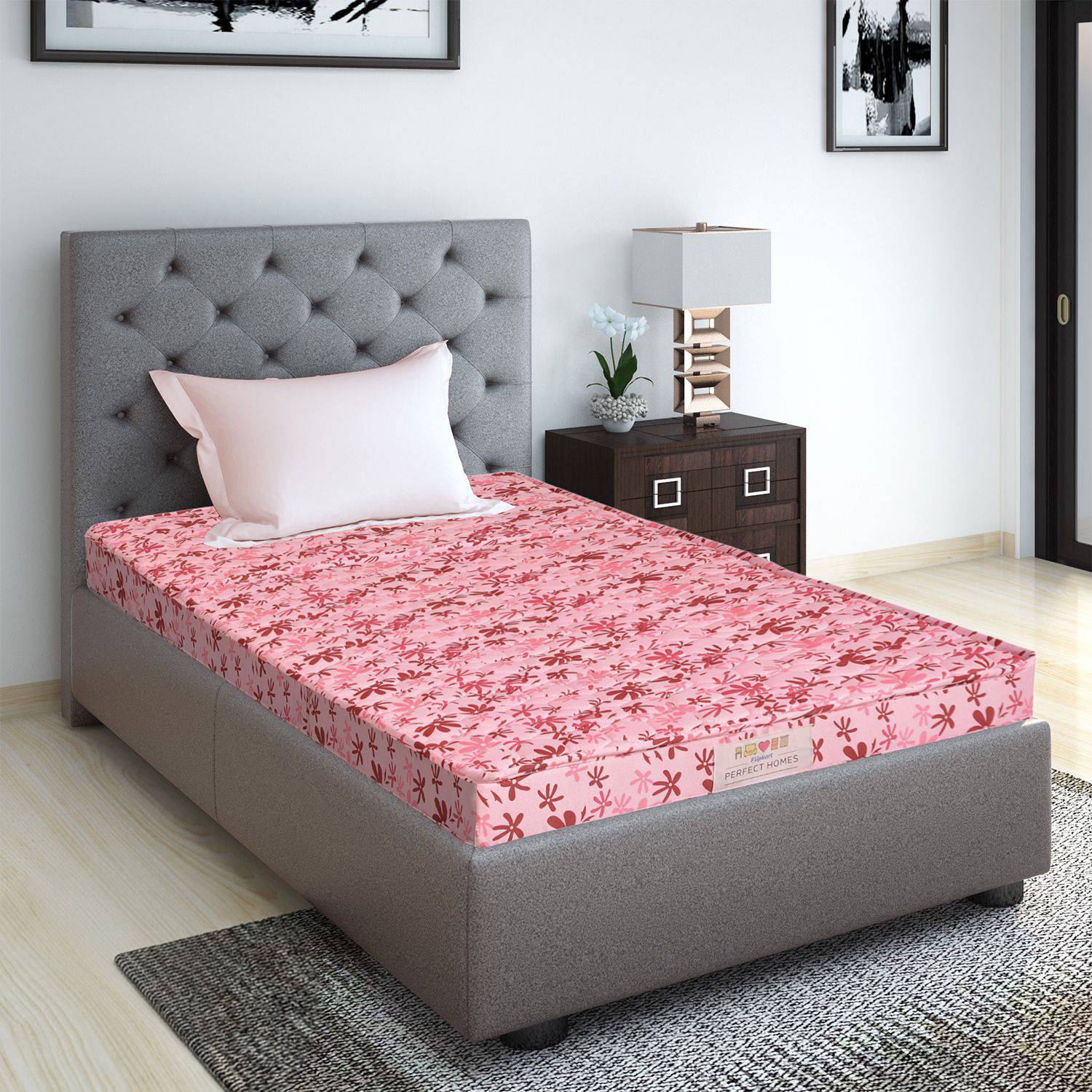 Flipkart Perfect Homes Folding Mattress 4 inch Single High Density (HD) Foam Mattress Price in India - Buy Flipkart Perfect Homes Folding Mattress 4 inch Single High Density (HD) Foam Mattress online at Flipkart.com