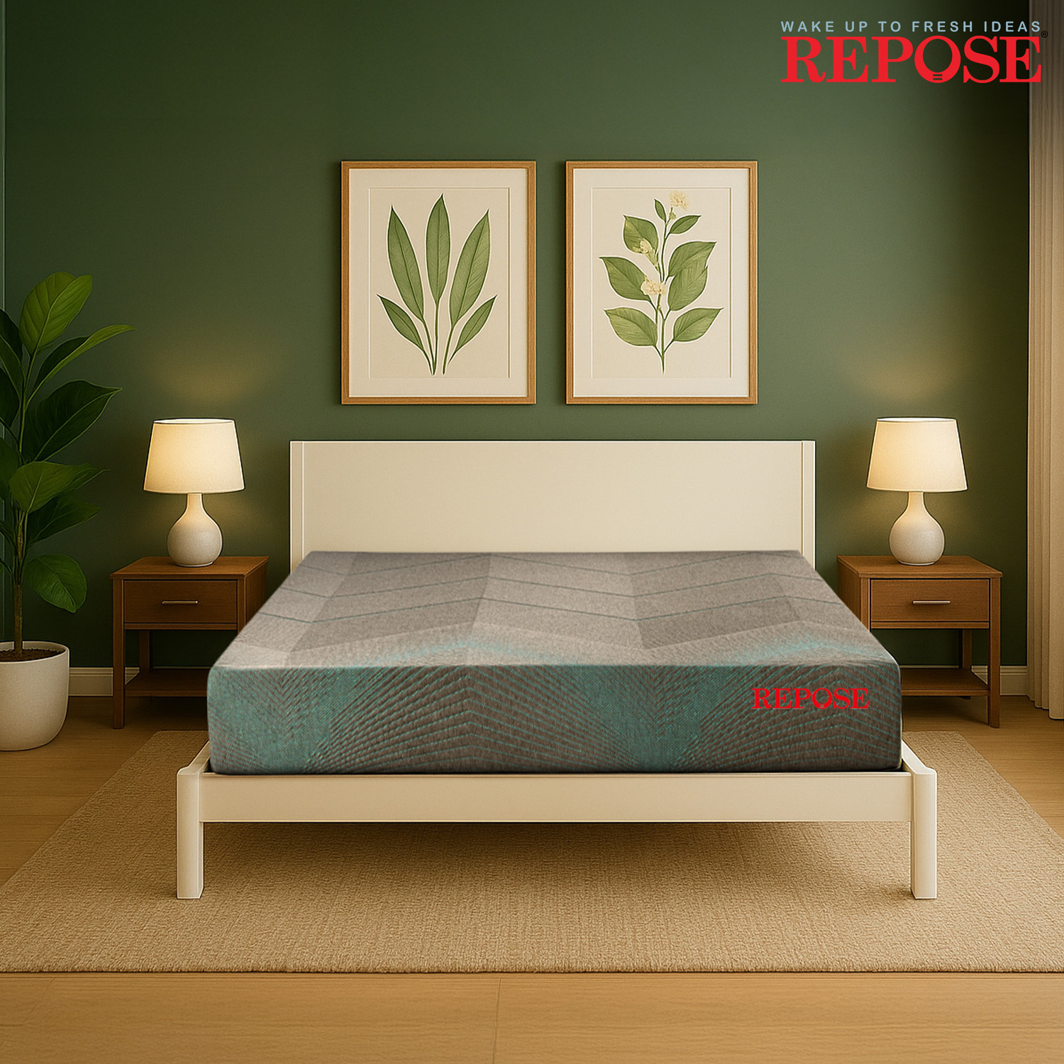 Image of Repose Orthopaedic Memory Foam 6 inch Double Memory Foam Mattress