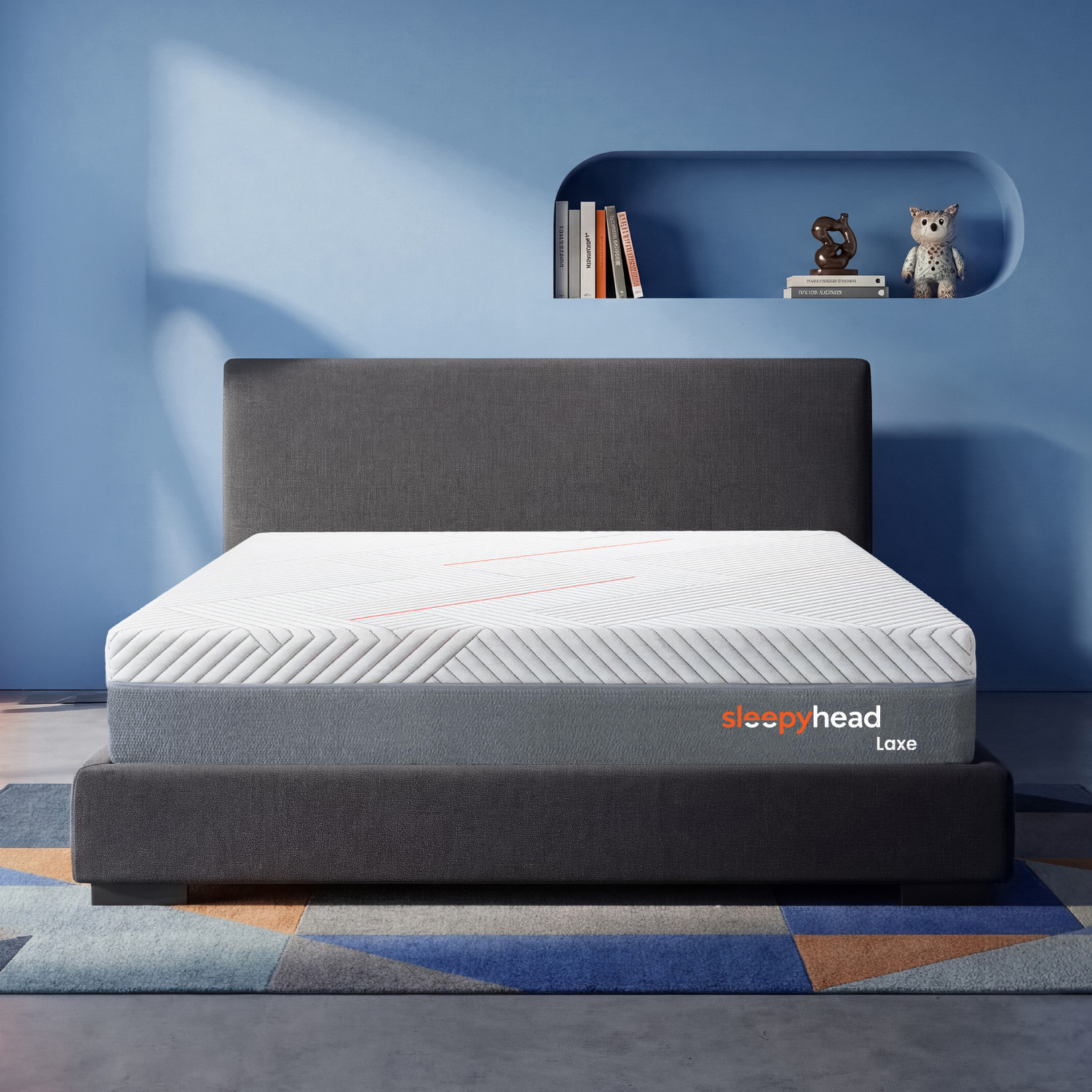 Image of Sleepyhead Laxe Designed by Duroflex - Body IQ Orthopedic Memory Foam 10 inch King Latex Foam Mattress