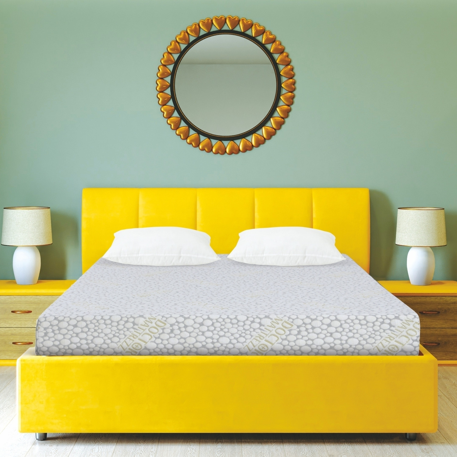 Image of Doctor Mattrezz Naturopathy 5 inch Double Latex Foam Mattress