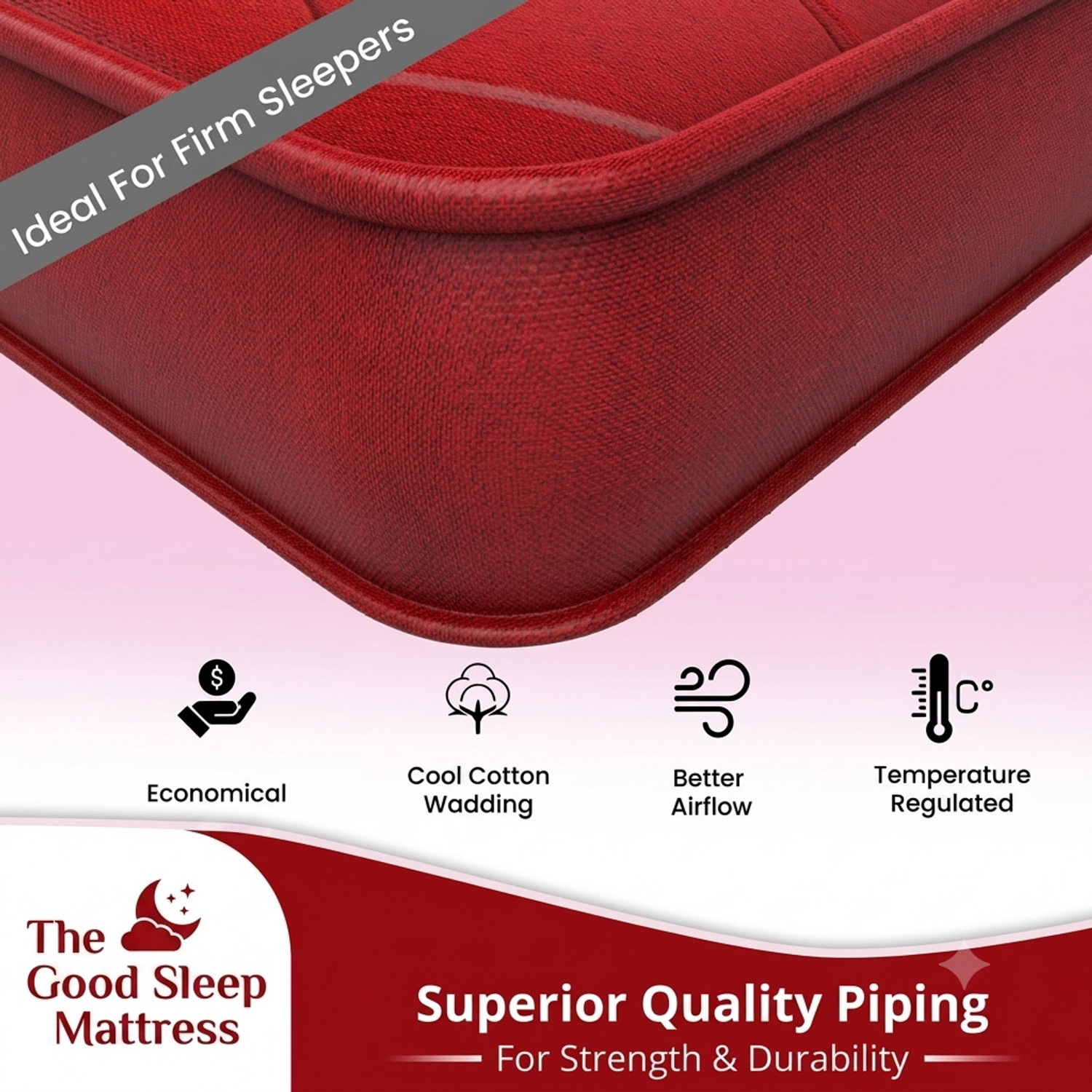 Image of The GoodSleep Bed Mattress 4 inch Double High Density (HD) Foam Mattress
