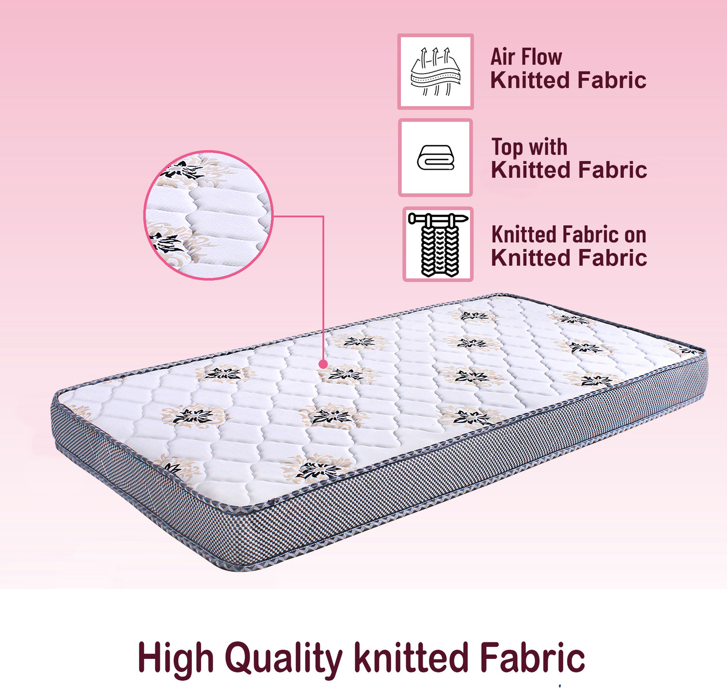 Image of softland Oceanic Orthopedic Classic 7 inch King Memory Foam Mattress