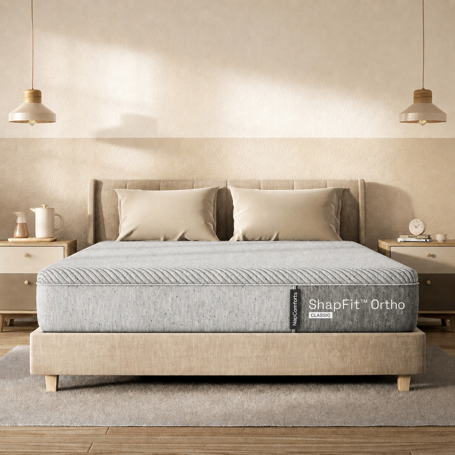 Image of NapComforts ShapFit Orthopedic Classic Memory Foam 8 inch Queen Memory Foam Mattress