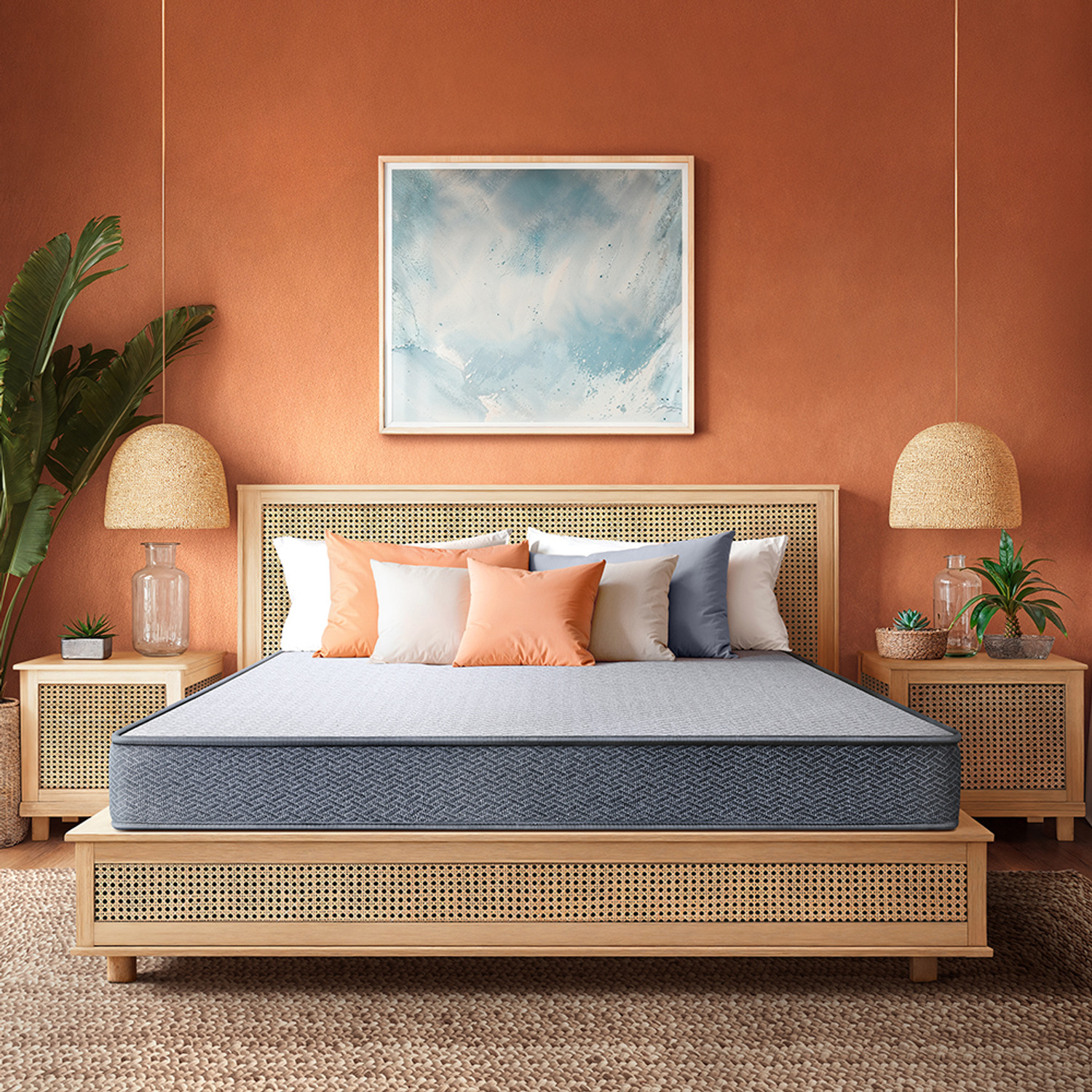 Image of Duroflex Livein Essential Orthopedic, Pressure Relieving Memory Foam, Roll Pack, 6 inch Single High Resilience (HR) Foam Mattress