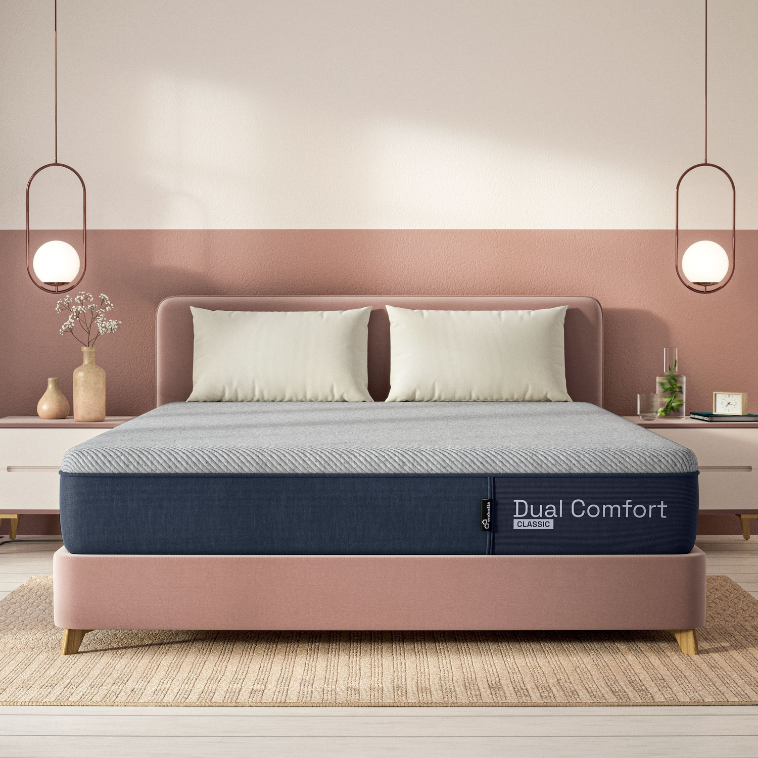 Image of Wakefit Dual Comfort Mattress - Hard & Soft 5 inch Single High Resilience (HR) Foam Mattress