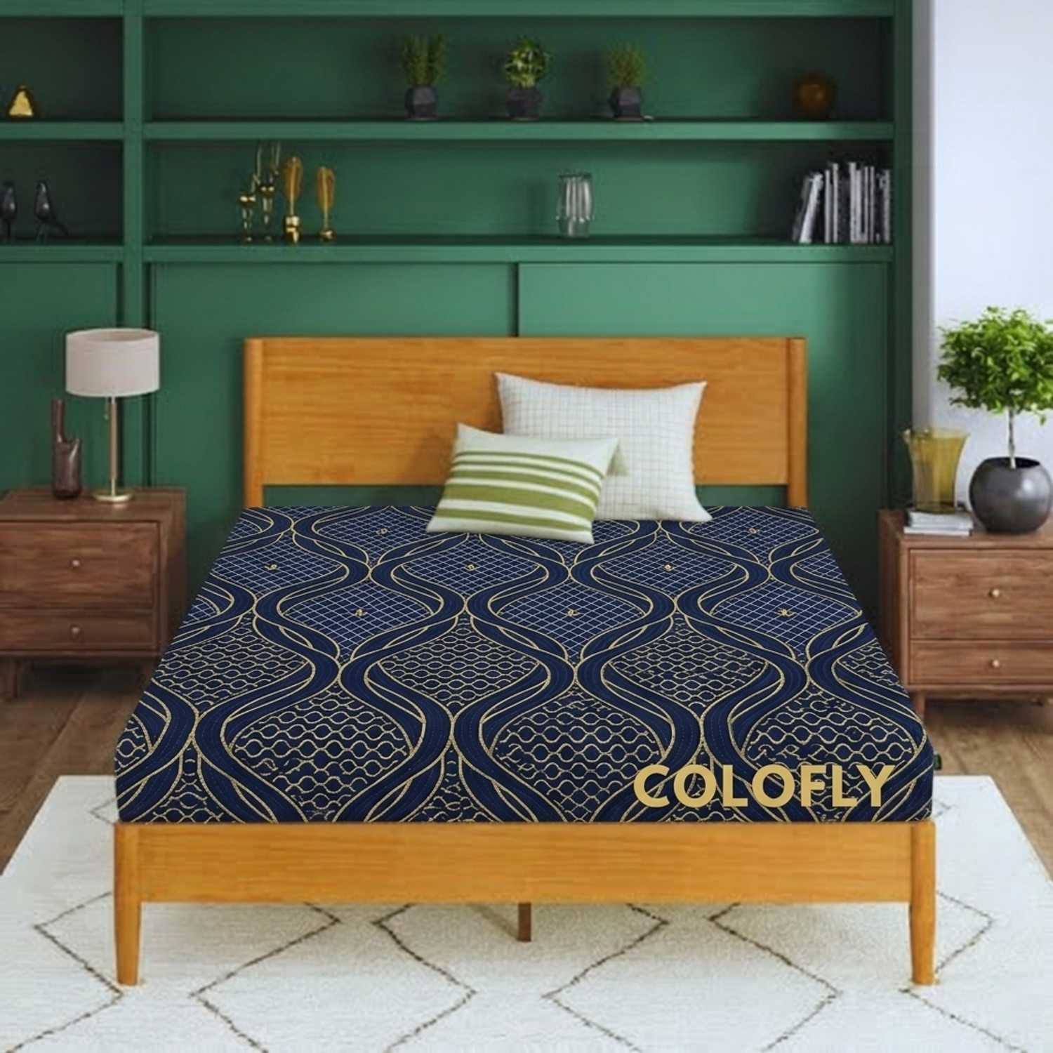 Image of COLOFLY Ortho HR Dual Comfort Reversible Mattress 3 inch Double High Resilience (HR) Foam Mattress