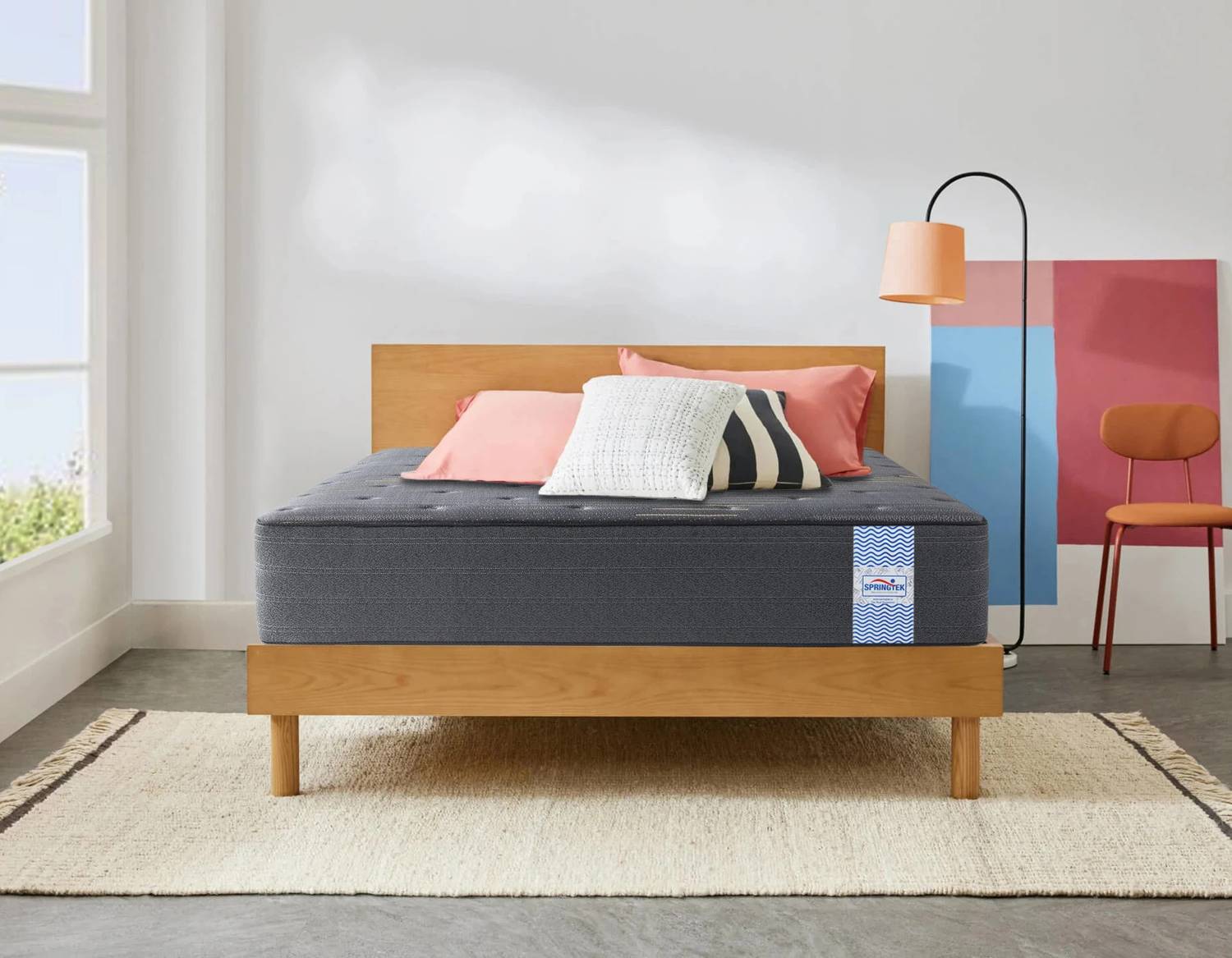 SPRINGTEK Dreamer Bonnel Ortho Spring 8 inch King Bonnell Spring Mattress Price in India - Buy SPRINGTEK Dreamer Bonnel Ortho Spring 8 inch King Bonnell Spring Mattress online at Flipkart.com