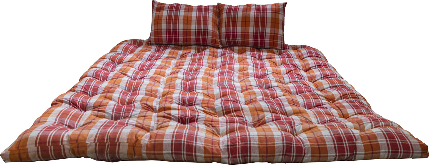 Image of spinecure mattress Spinecure Soft Cotton Mattress, Firm Gadda for Floor & Bed, King Size 78 x 72 1 inch King Cotton Mattress