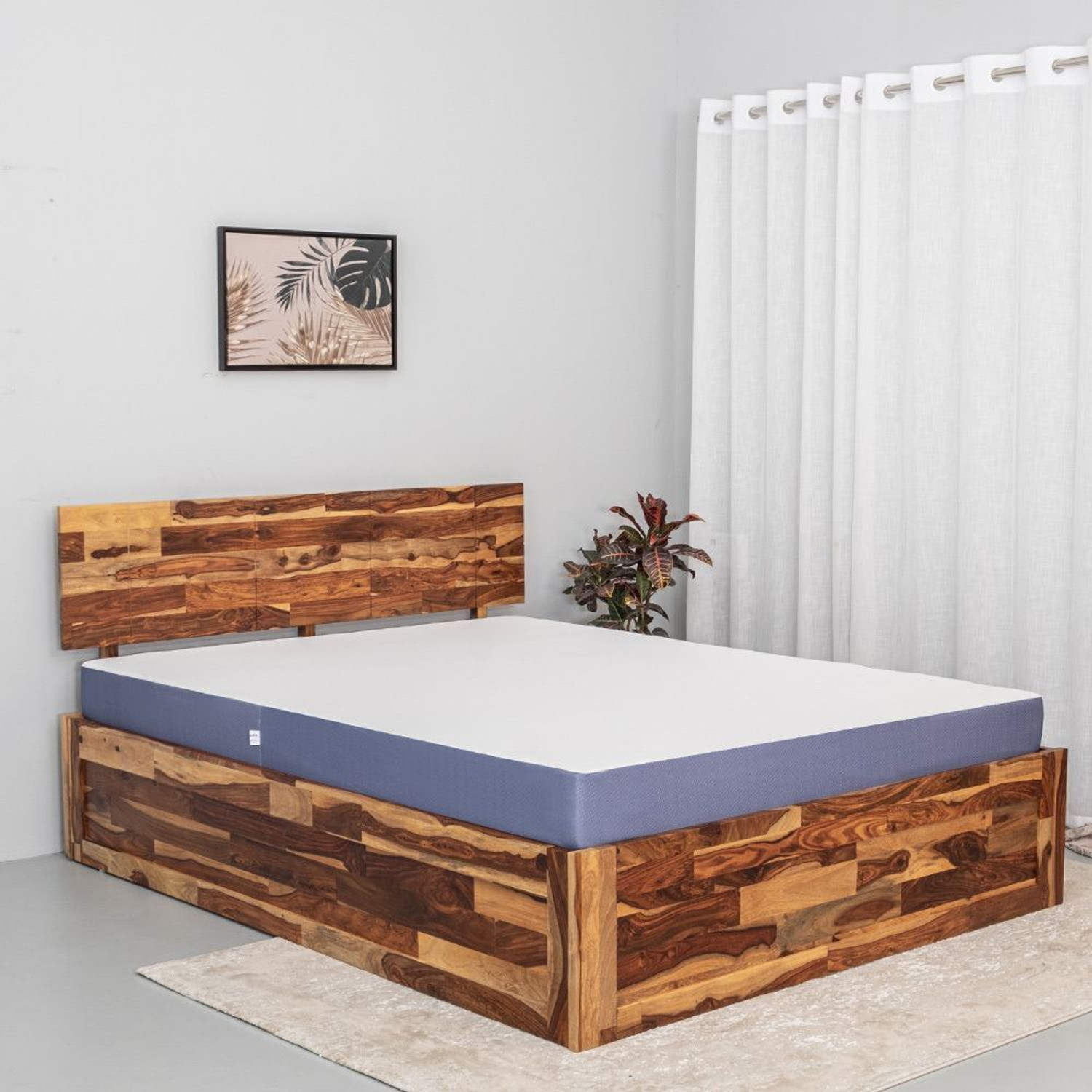Image of Wakefit Dual Comfort Mattress - Hard & Soft 5 inch King High Resilience (HR) Foam Mattress