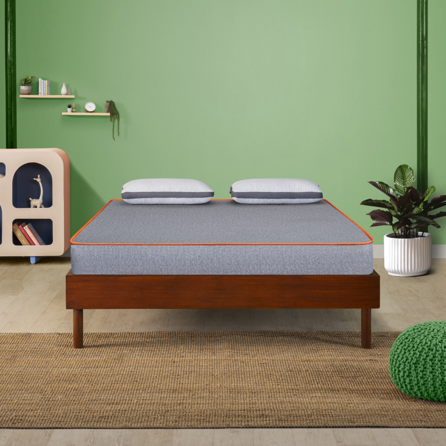 Image of Sleepyhead Nature Pro Designed by Duroflex - Ergo Tri-Zone Technology for Ergonomic Support 8 inch King Natural Latex Mattress