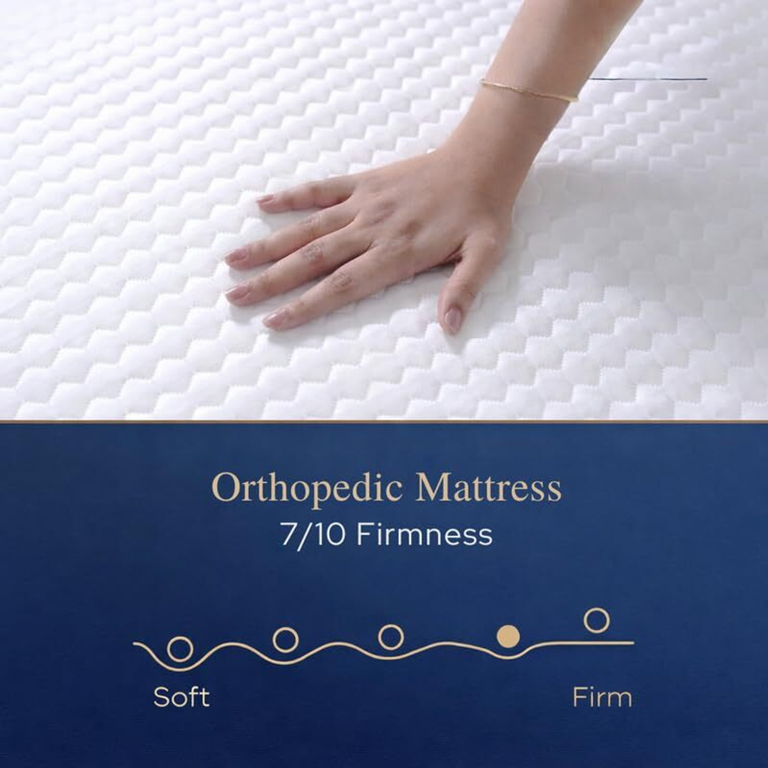 Image of SOFTLINE Essential Dual Comfort Foam Mattress | Soft & Hard Reversible | Orthopedic 4 inch Single High Density (HD) Foam Mattress