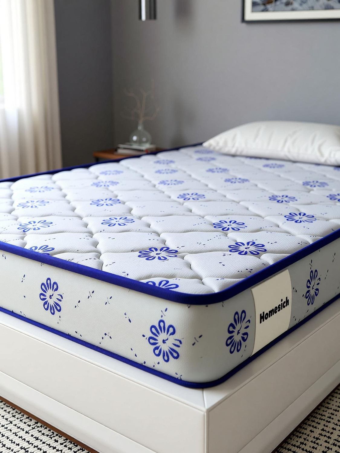 Image of Homesick Bliss Dual Comfort - Soft & Hard 4 inch Single High Density (HD) Foam Mattress