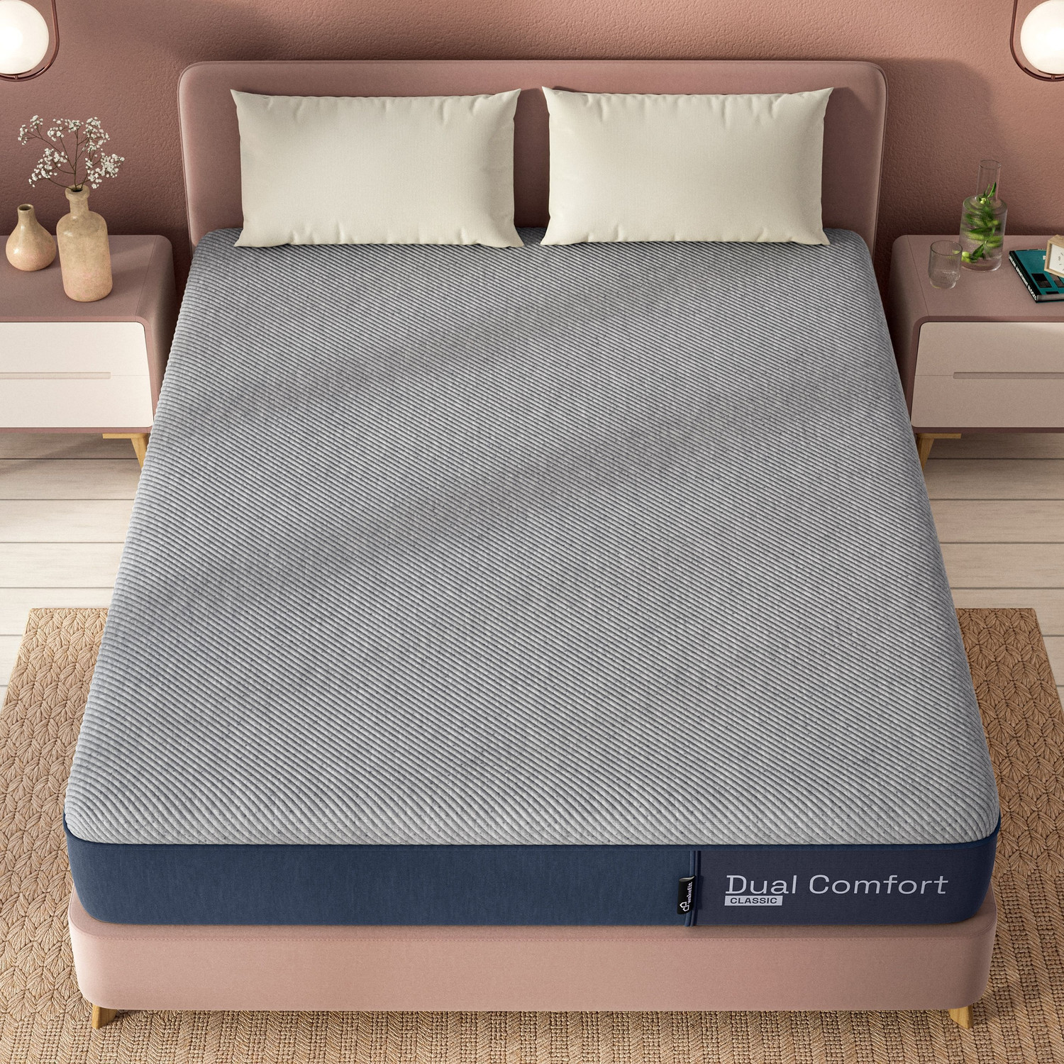 Image of Wakefit Dual Comfort Mattress - Hard & Soft 5 inch Single High Resilience (HR) Foam Mattress
