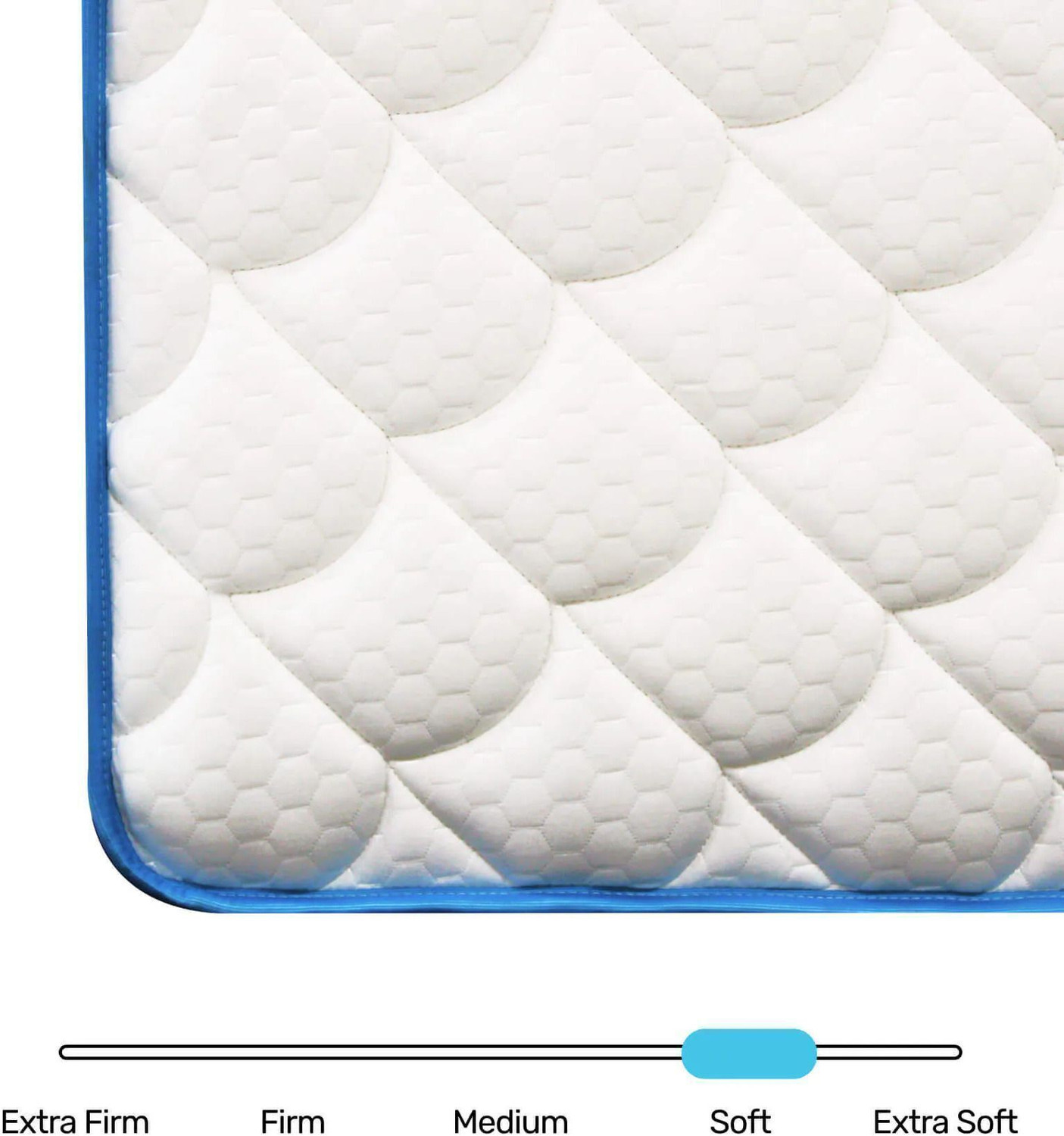 Image of Clouddio From Pepperfry Nor Dual Side Reversible Antibacterial /Anti-Skid | Soft Firm 8 inch King High Resilience (HR) Foam Mattress