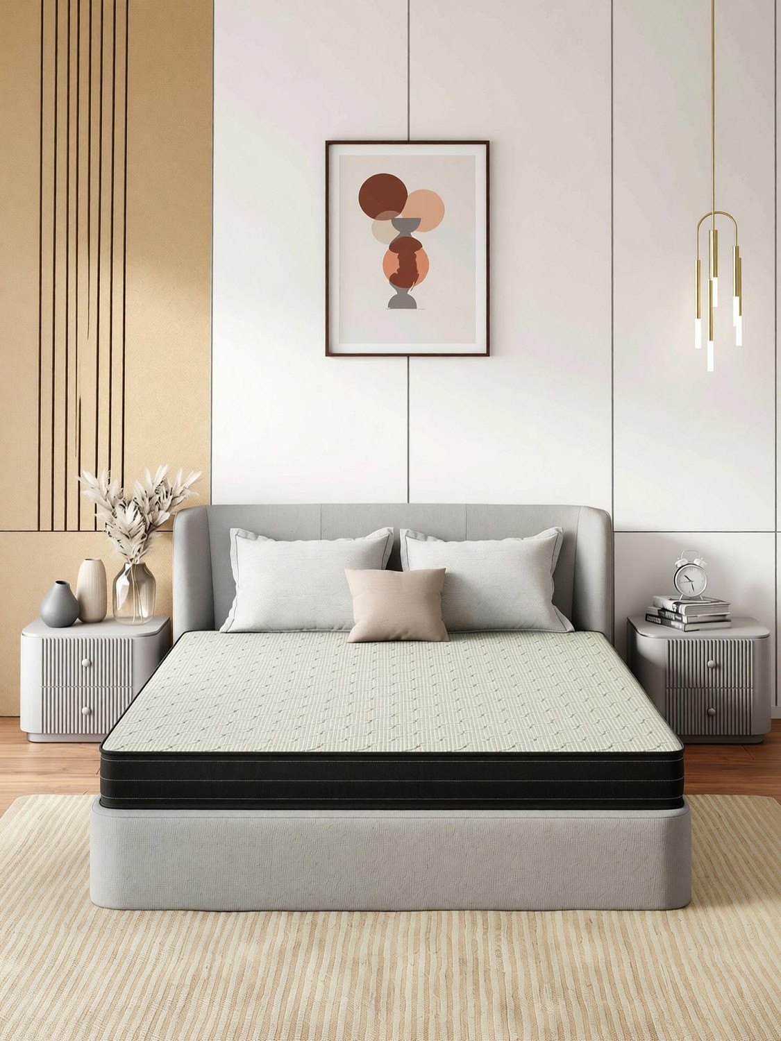 Image of Interio by Godrej Restomagic Dual Comfort 6 inch King PU Foam Mattress