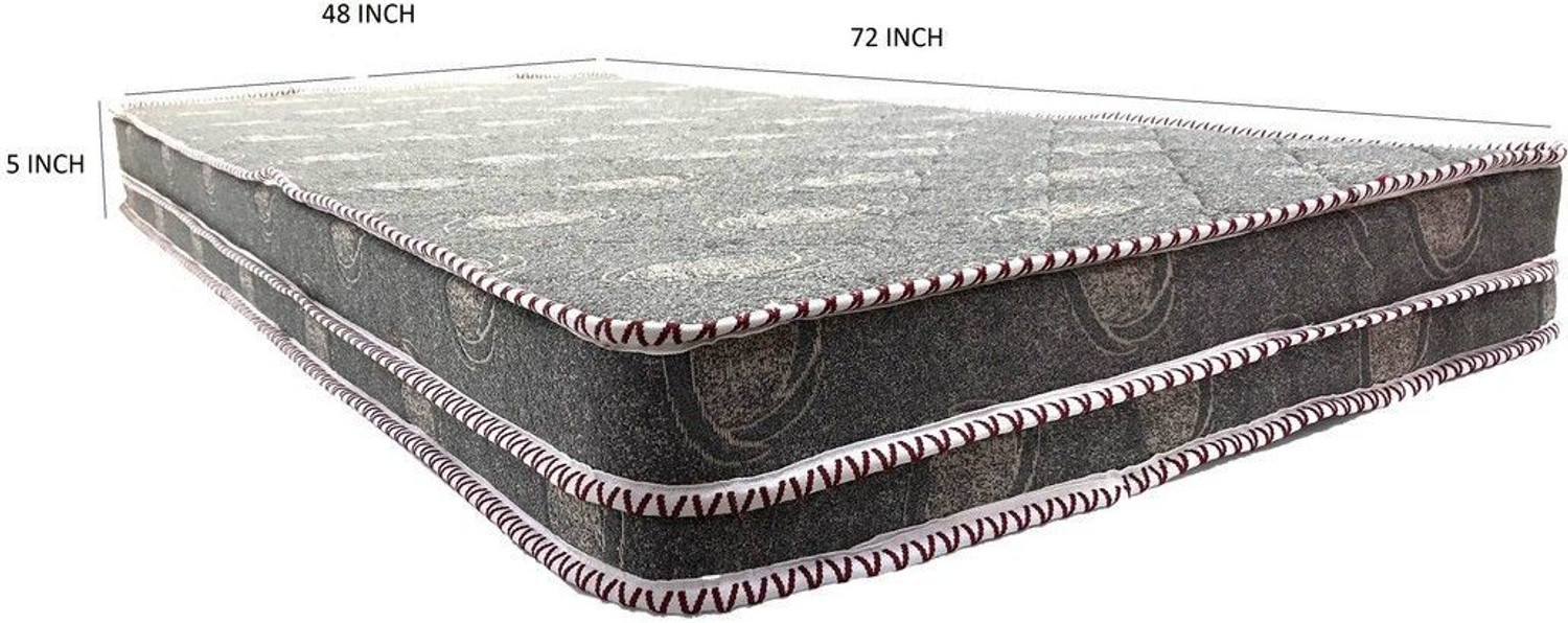 Image of WakeFitness Bed matress 5 inch Queen Cotton Mattress (L x W: 72 inch x 48 inch)