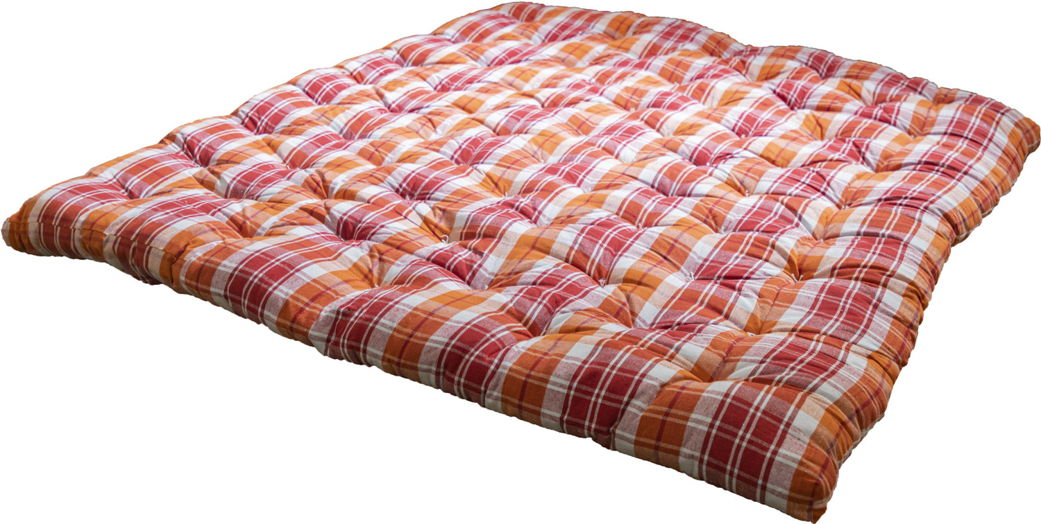 Image of spinecure mattress Spinecure Soft Cotton Mattress, Firm Gadda for Floor & Bed, King Size 78 x 72 1 inch King Cotton Mattress