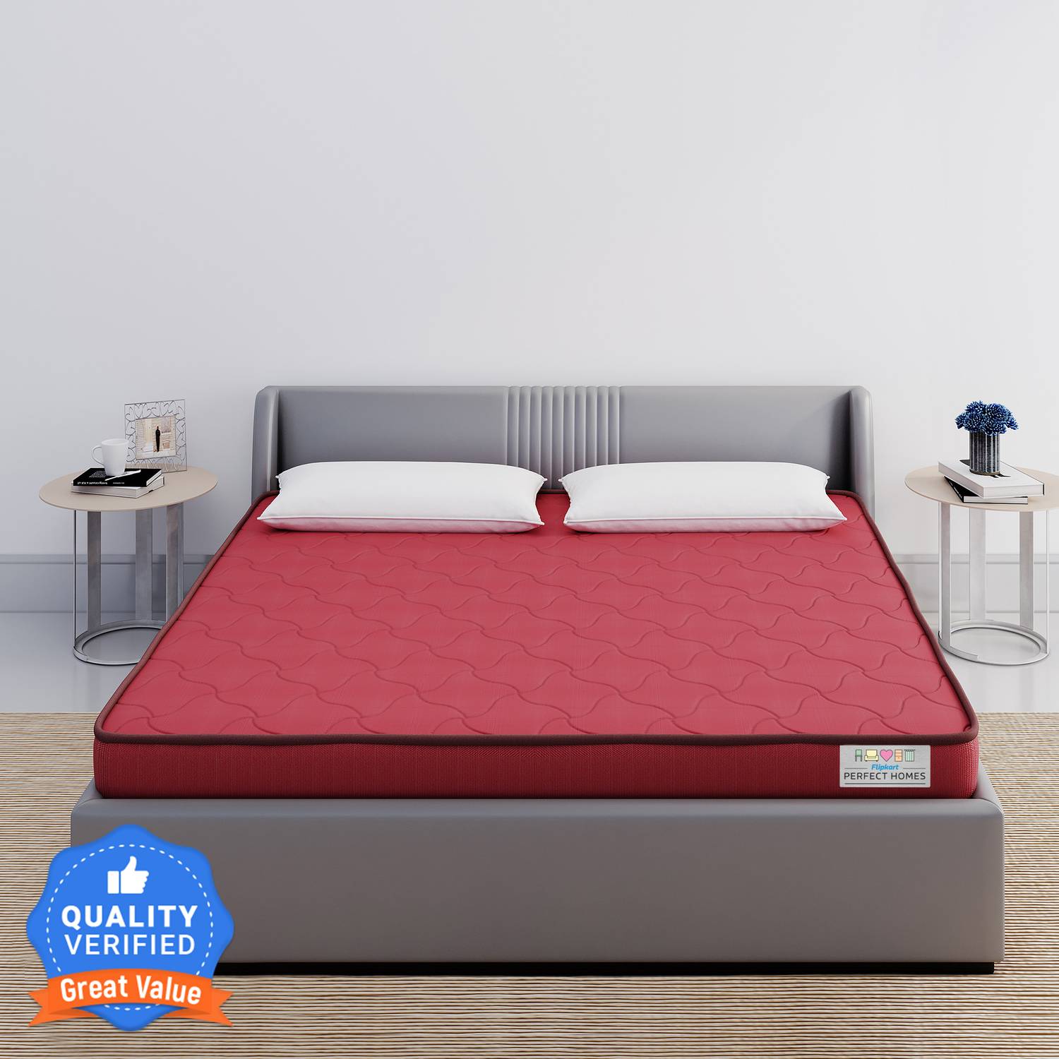 Flipkart Perfect Homes Alastor 5 inch Double PU Foam Mattress