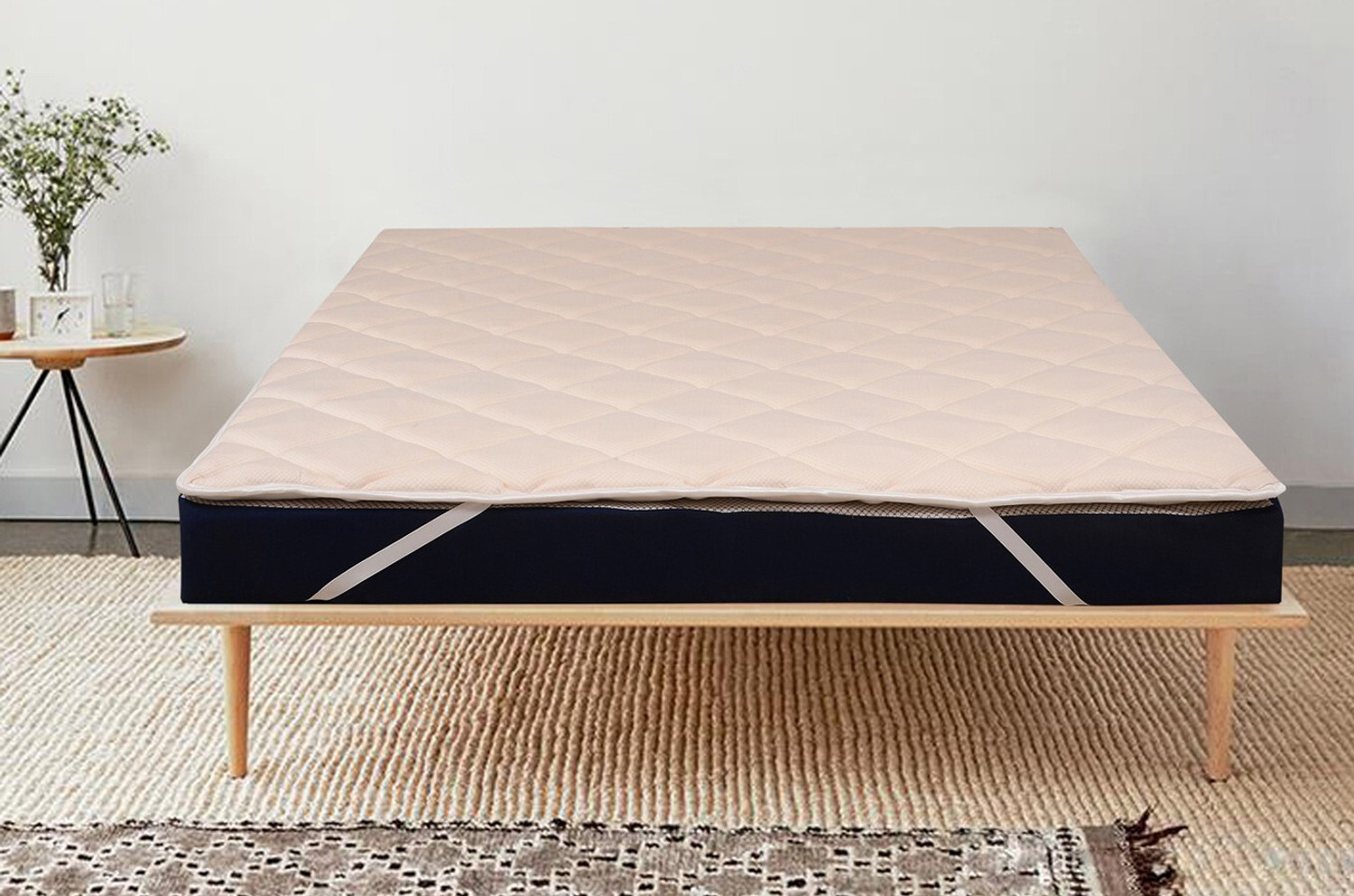 Image of SPRINGTEK 2 inch (5.08 cm) Single Size Memory Foam Breathable Mattress Topper