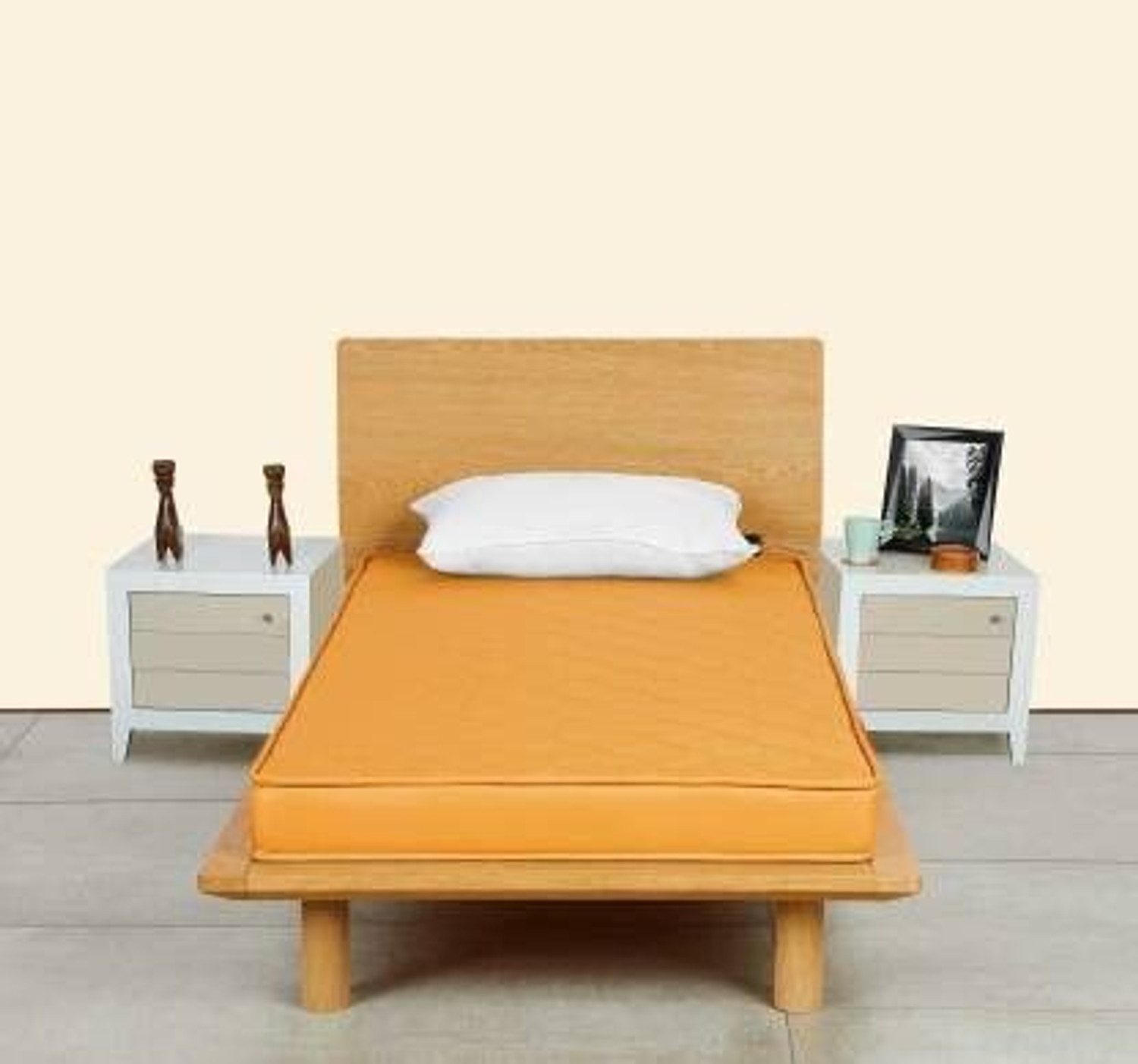 Image of Dadiwal Matress Select by Extra Firm PUF 4 inch Single PU Foam Mattress 4 inch Single PU Foam Mattress