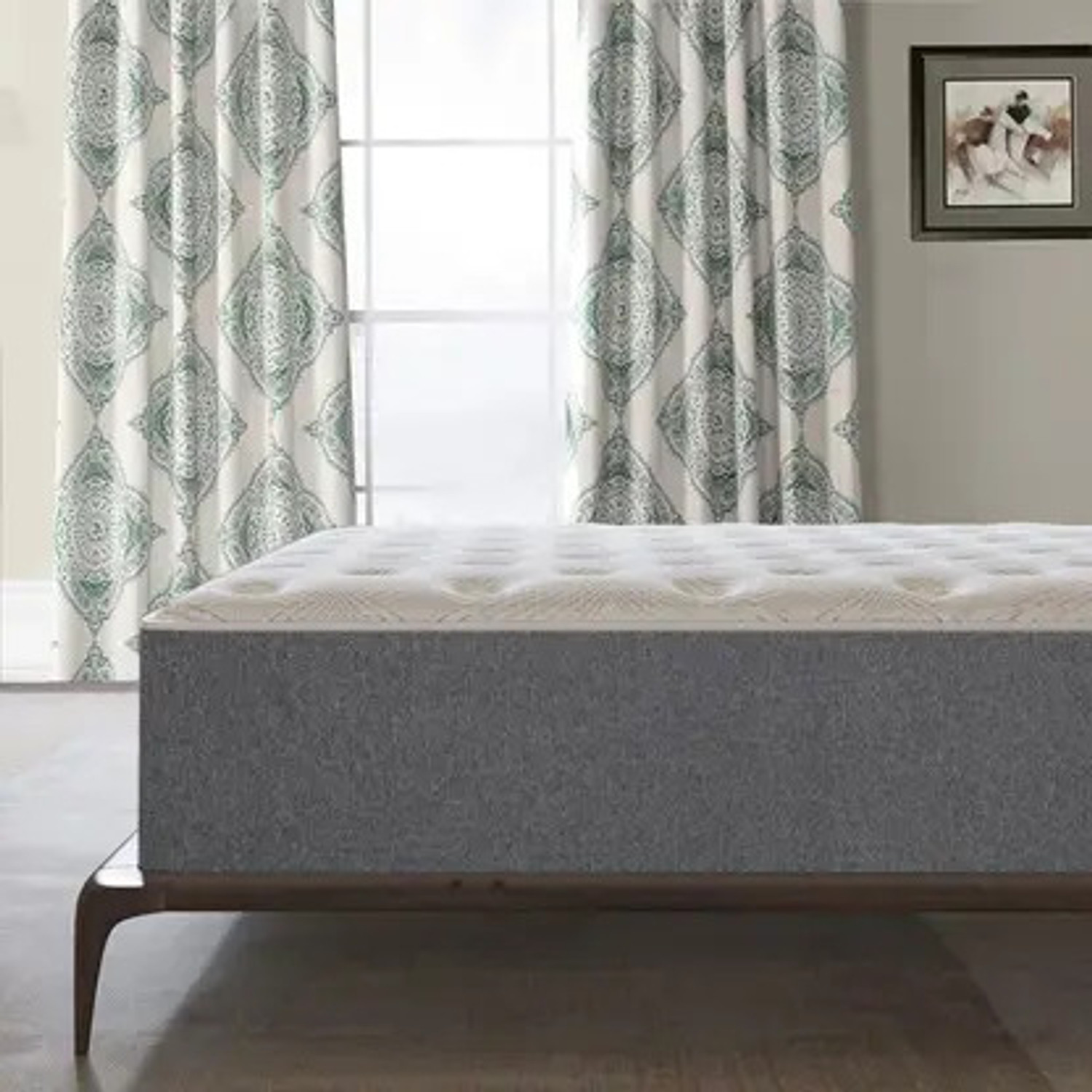Image of KGF Orthopedic Hard & Soft Dual Flip Reversible 4 inch Single High Resilience (HR) Foam Mattress