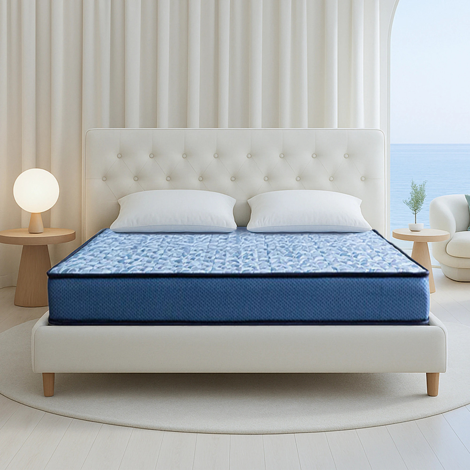 Image of KURLON DuoRest Essential, Reversible, Firm & Gentle Side, Reinforced Fiber Bonded Foam 5 inch Single Bonded Foam Mattress