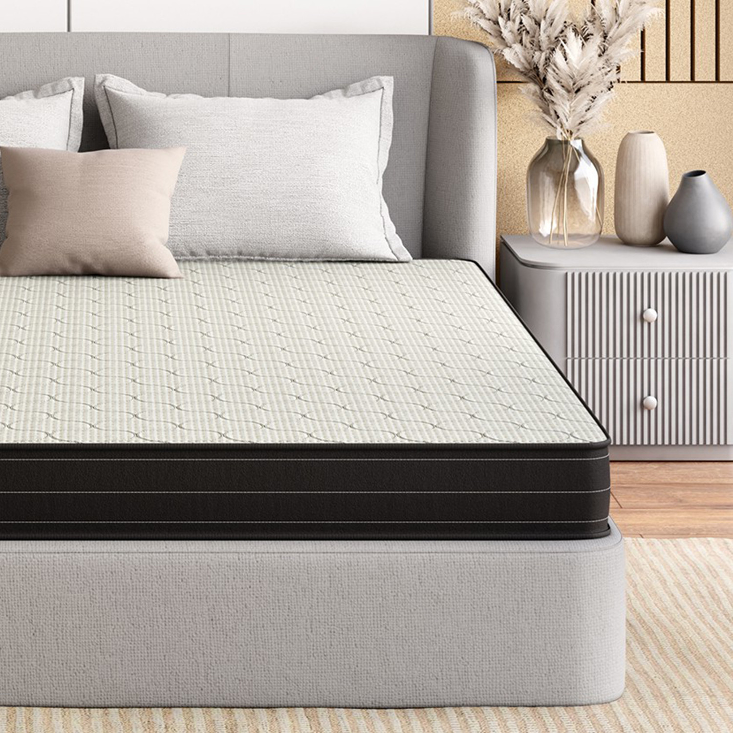Image of Interio by Godrej Restomagic Dual Comfort 6 inch Queen PU Foam Mattress