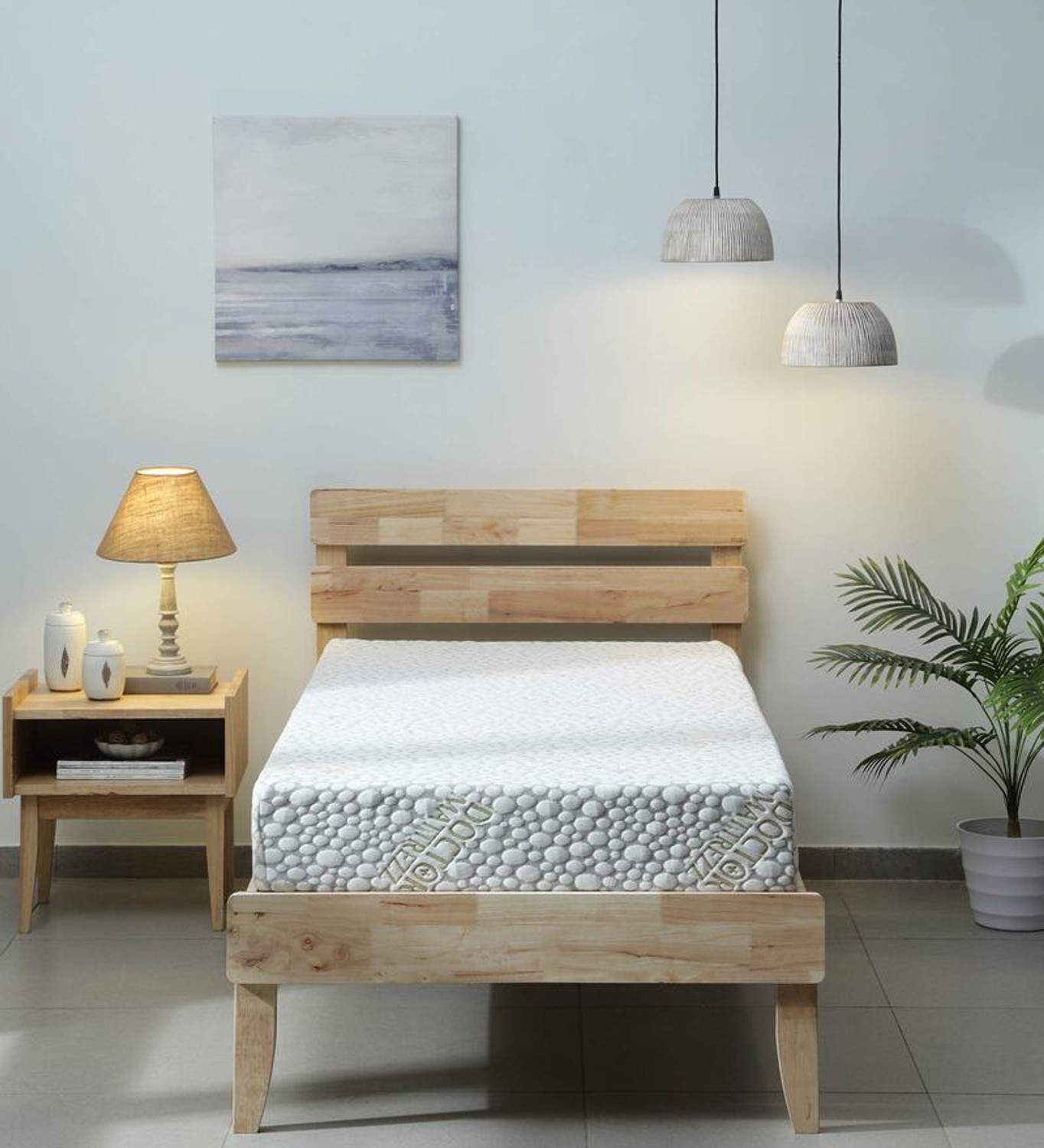 Image of Doctor Mattrezz Orthopedic inchAdvanced QUICK SLEEP Tech inch Reversible 6 inch Single High Resilience (HR) Foam Mattress