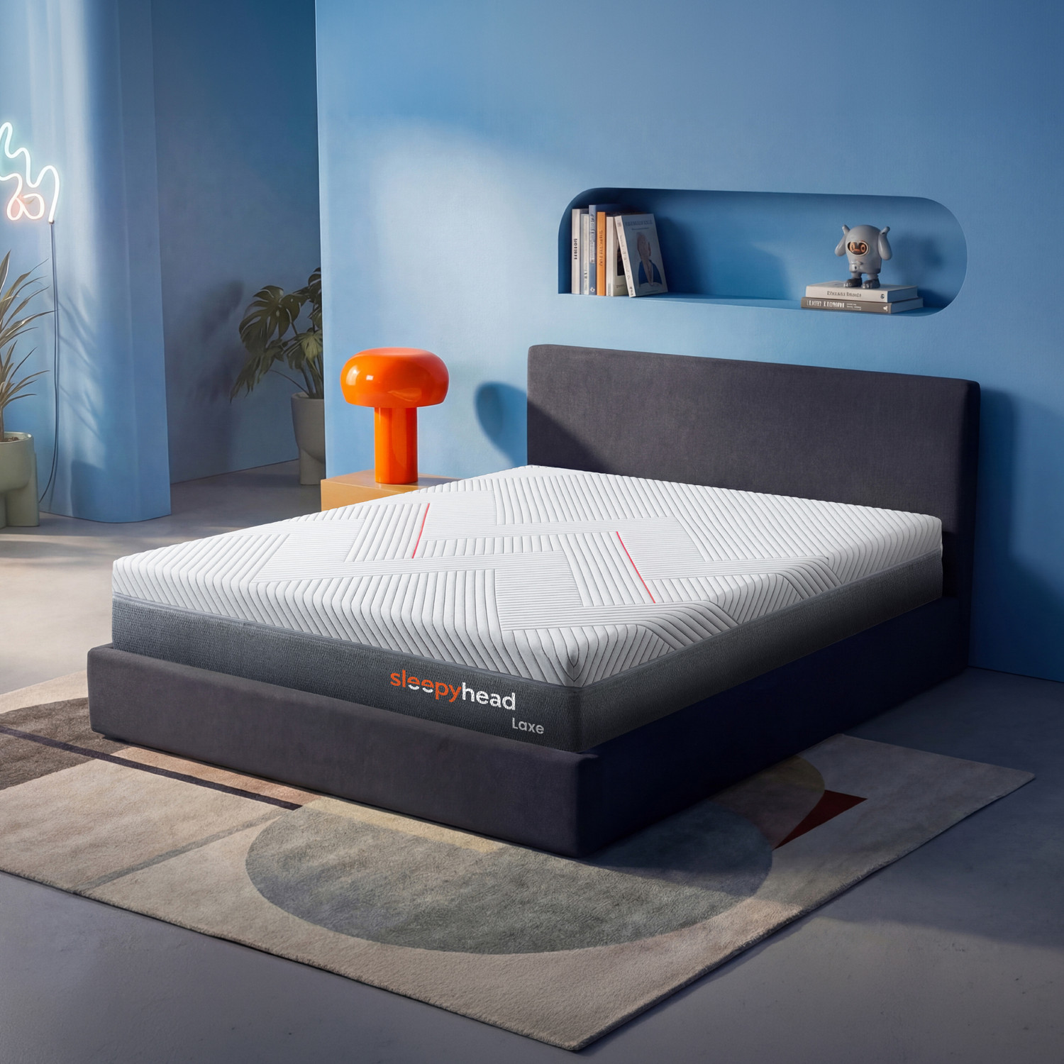Image of Sleepyhead Laxe Designed by Duroflex - Body IQ Orthopedic Memory Foam 10 inch King Latex Foam Mattress