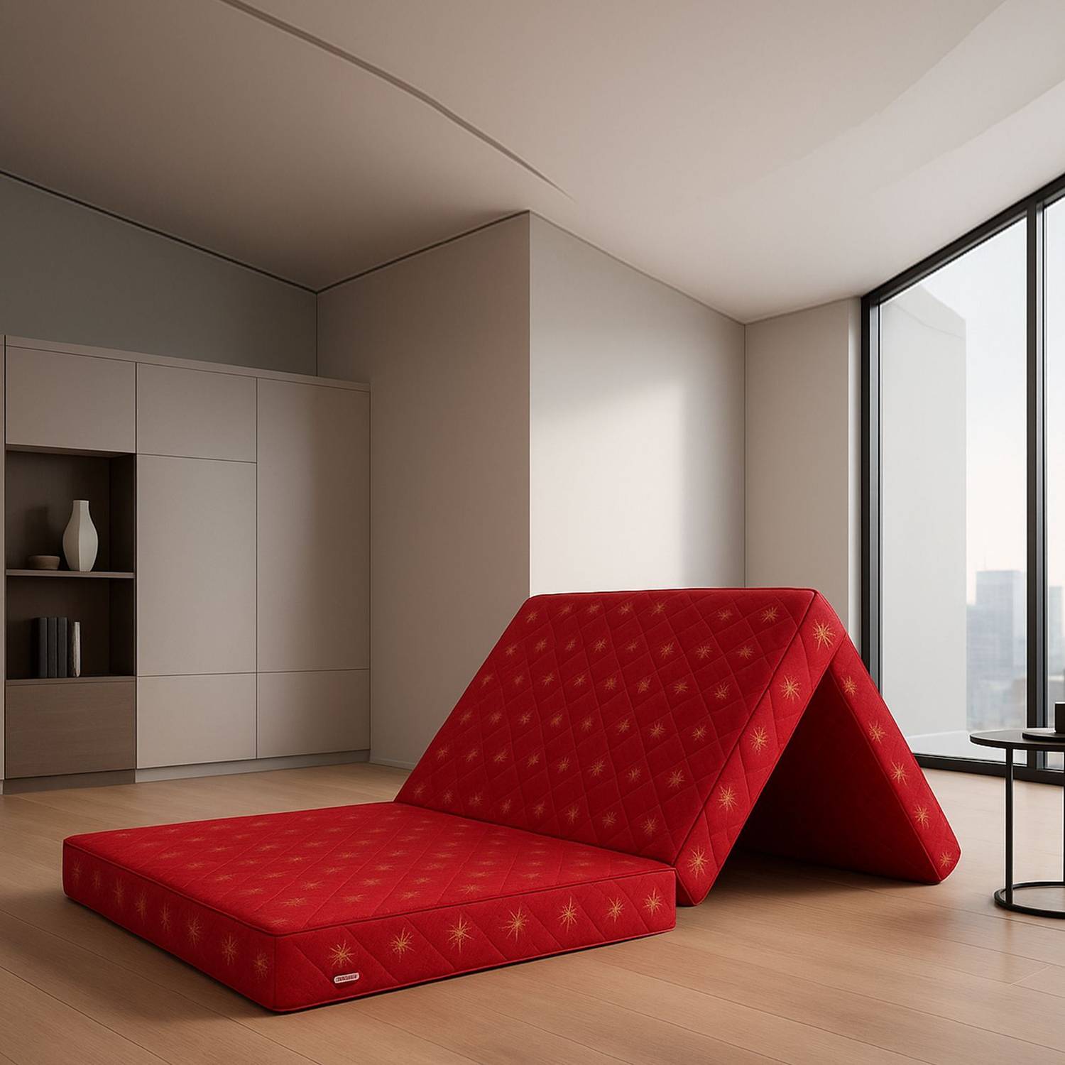 SLEEPSPA Soft Bounce 3-Fold Premium Orthopedic Direct From Factory 4 inch Single PU Foam Mattress