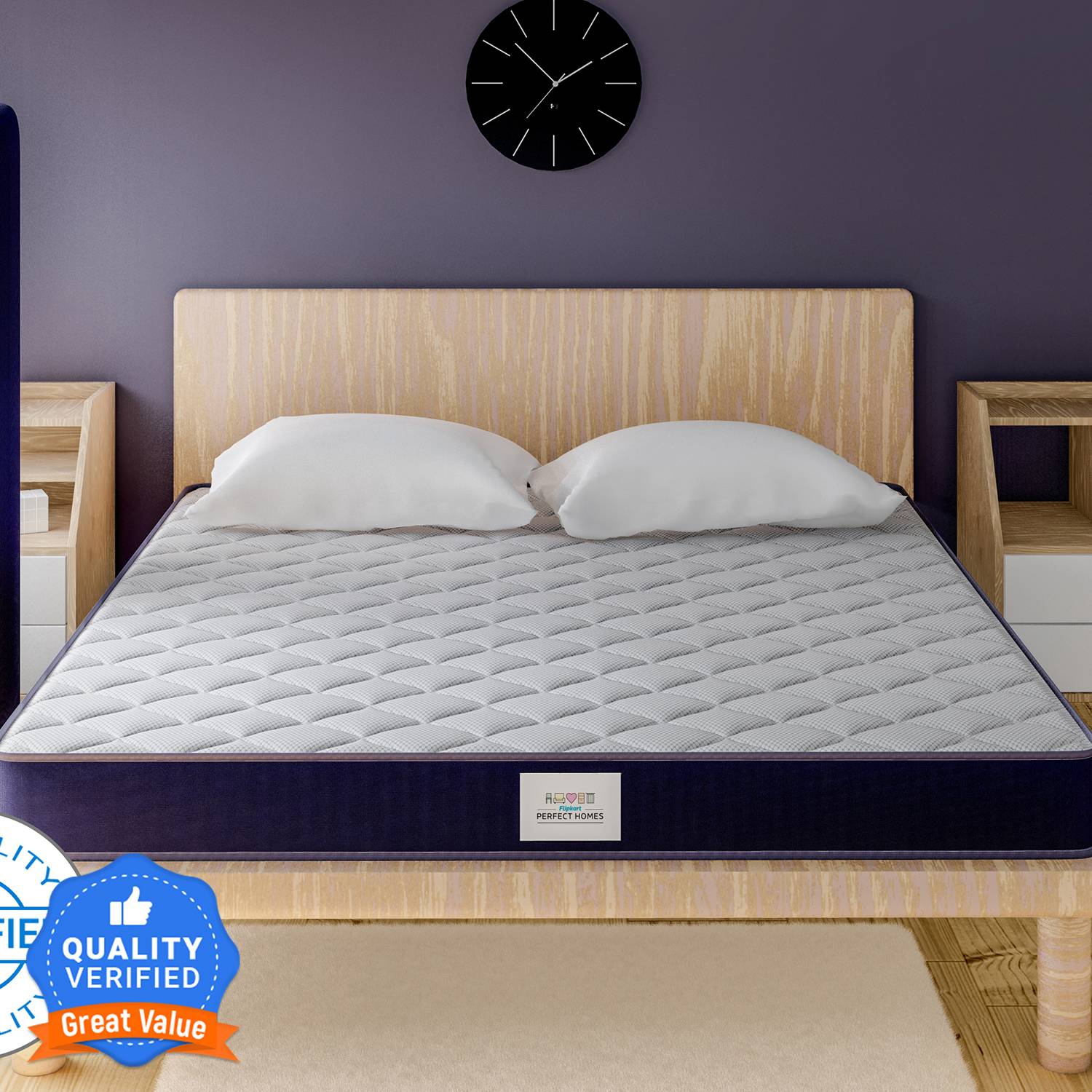 Flipkart Perfect Homes Orthopedic 6 inch Single Bonnell Spring Mattress