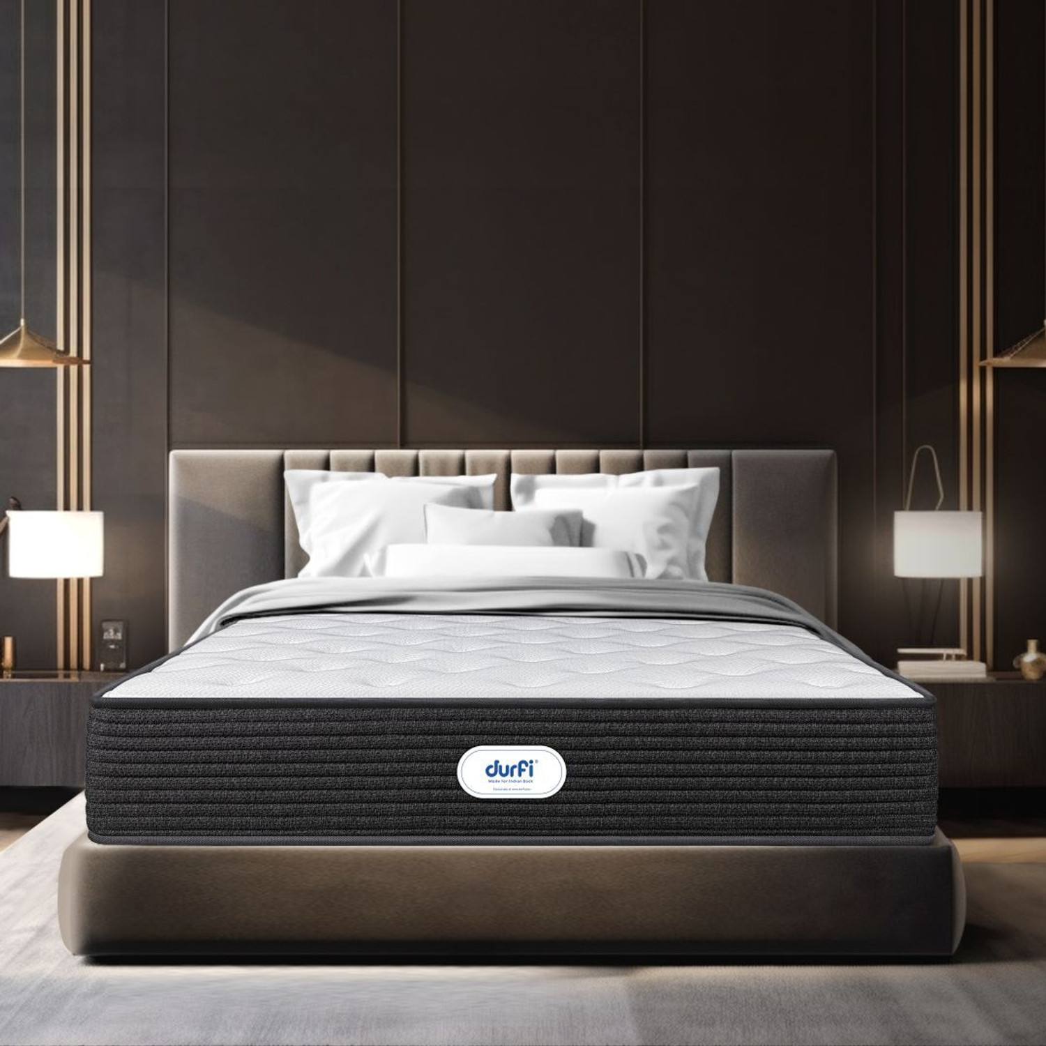 Image of Durfi Ortho Flex Hybrid 8 inch King Pocket Spring Mattress