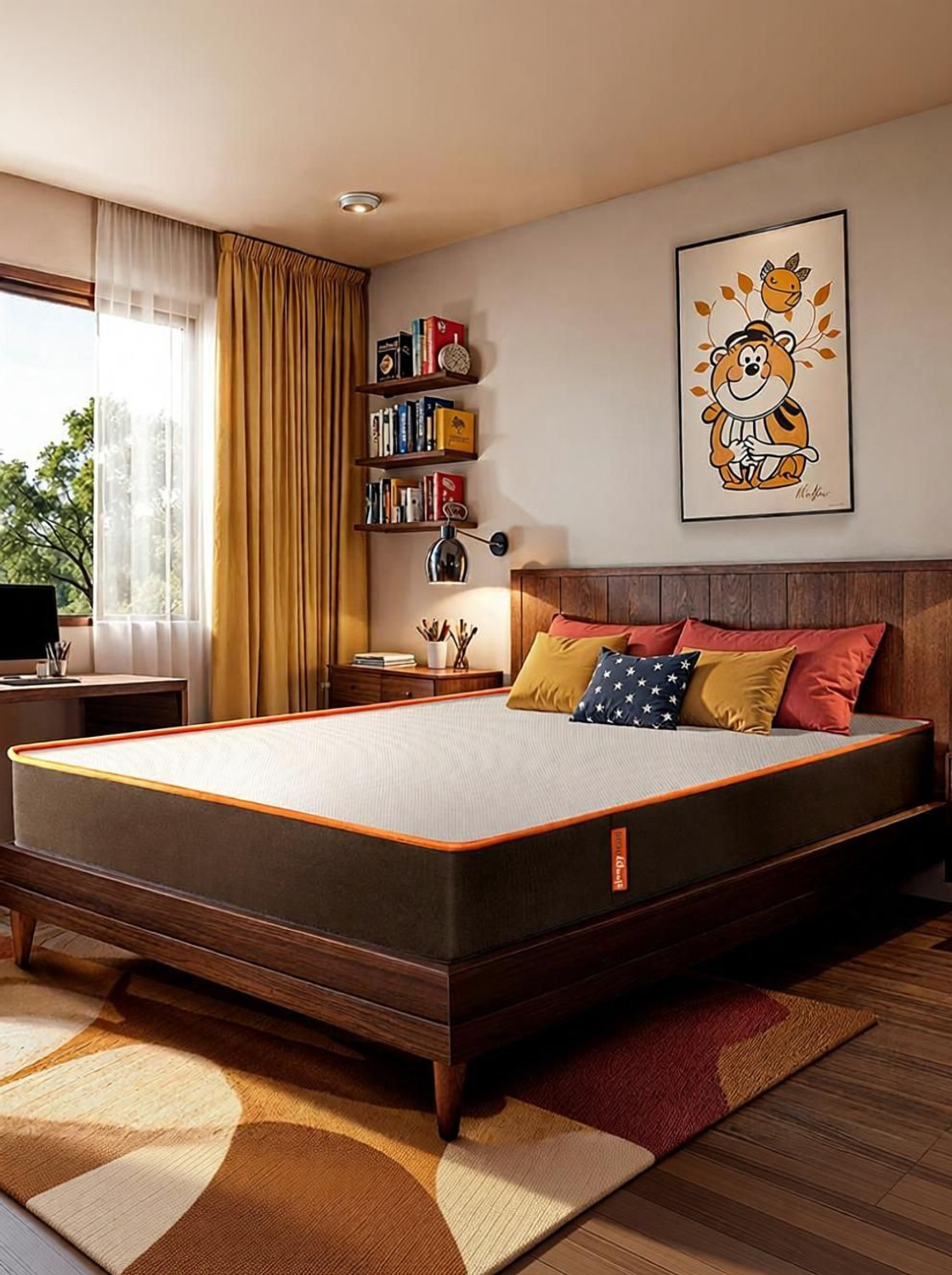 Image of Sleepyhead Original - BodyIQ Orthopedic Memory Foam 10 inch King High Density (HD) Foam Mattress