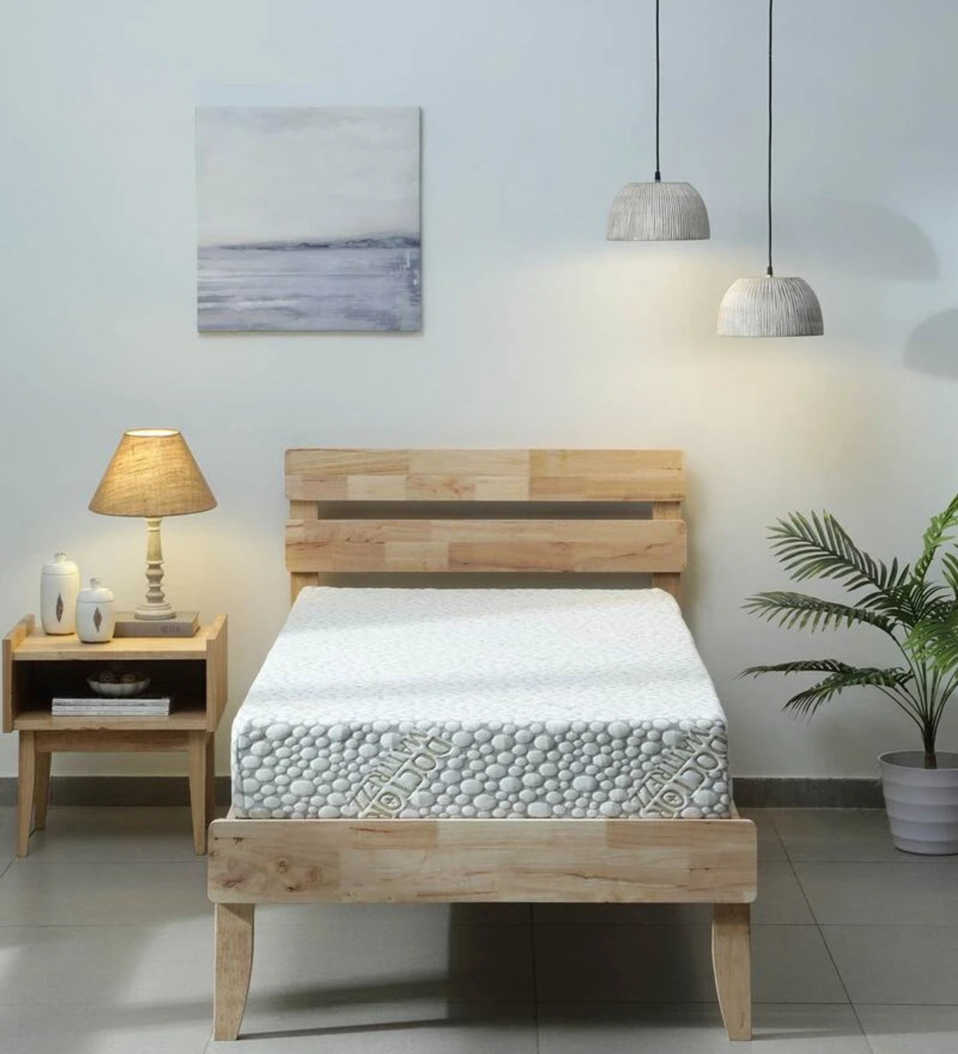 Image of Doctor Mattrezz Orthopedic inchAdvanced QUICK SLEEP Tech inch Reversible 6 inch Single High Resilience (HR) Foam Mattress