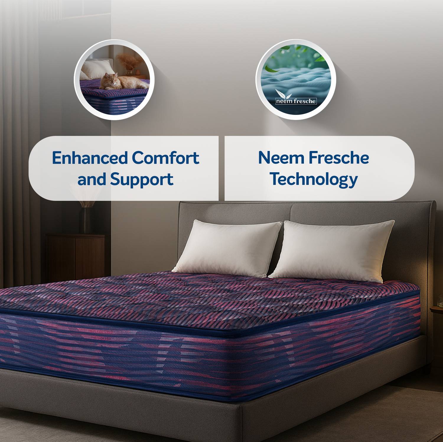 Sleepwell Champ Classic Ortho 4 inch Foam Mattress - Image 5