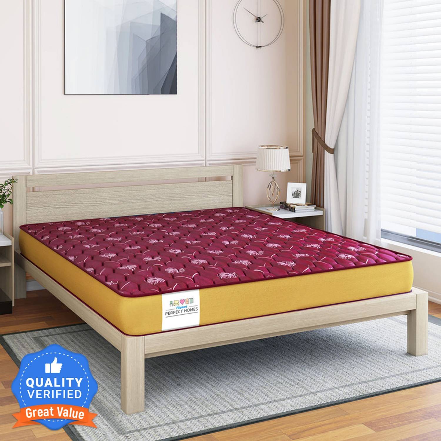Flipkart Perfect Homes Tysche Orthopedic 6 inch King Coir Mattress