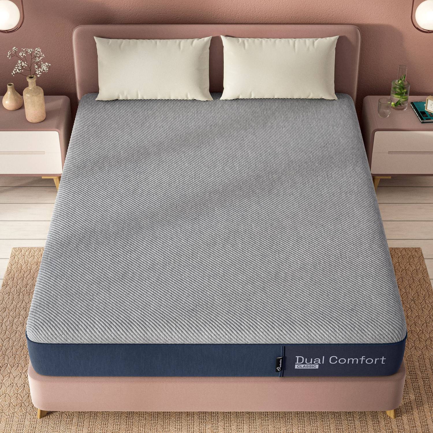 Wakefit Dual Comfort 4 inch Double High Resilience Foam Mattress - Image 5