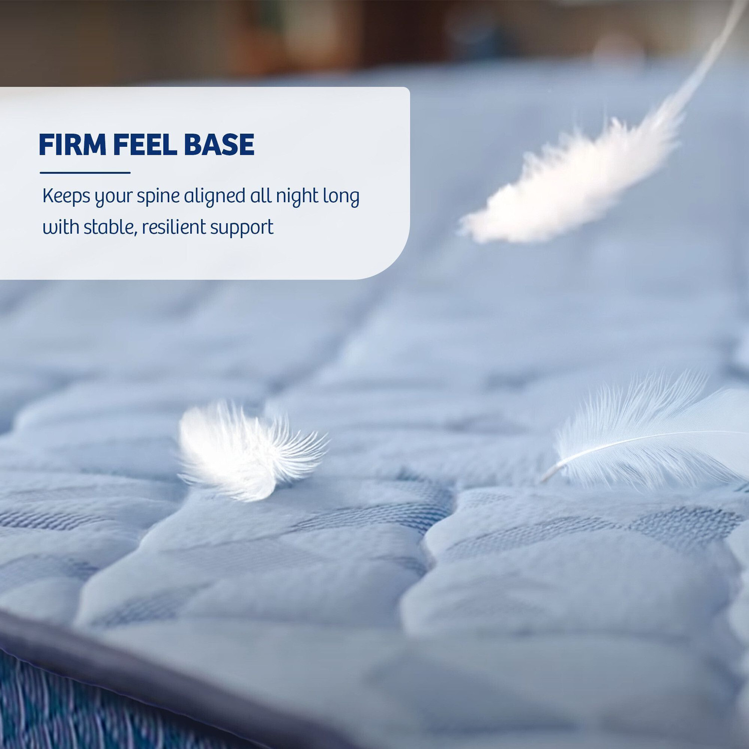 Image of KURLON DuoRest Essential, Reversible, Firm & Gentle Side, Reinforced Fiber Bonded Foam 6 inch King Bonded Foam Mattress