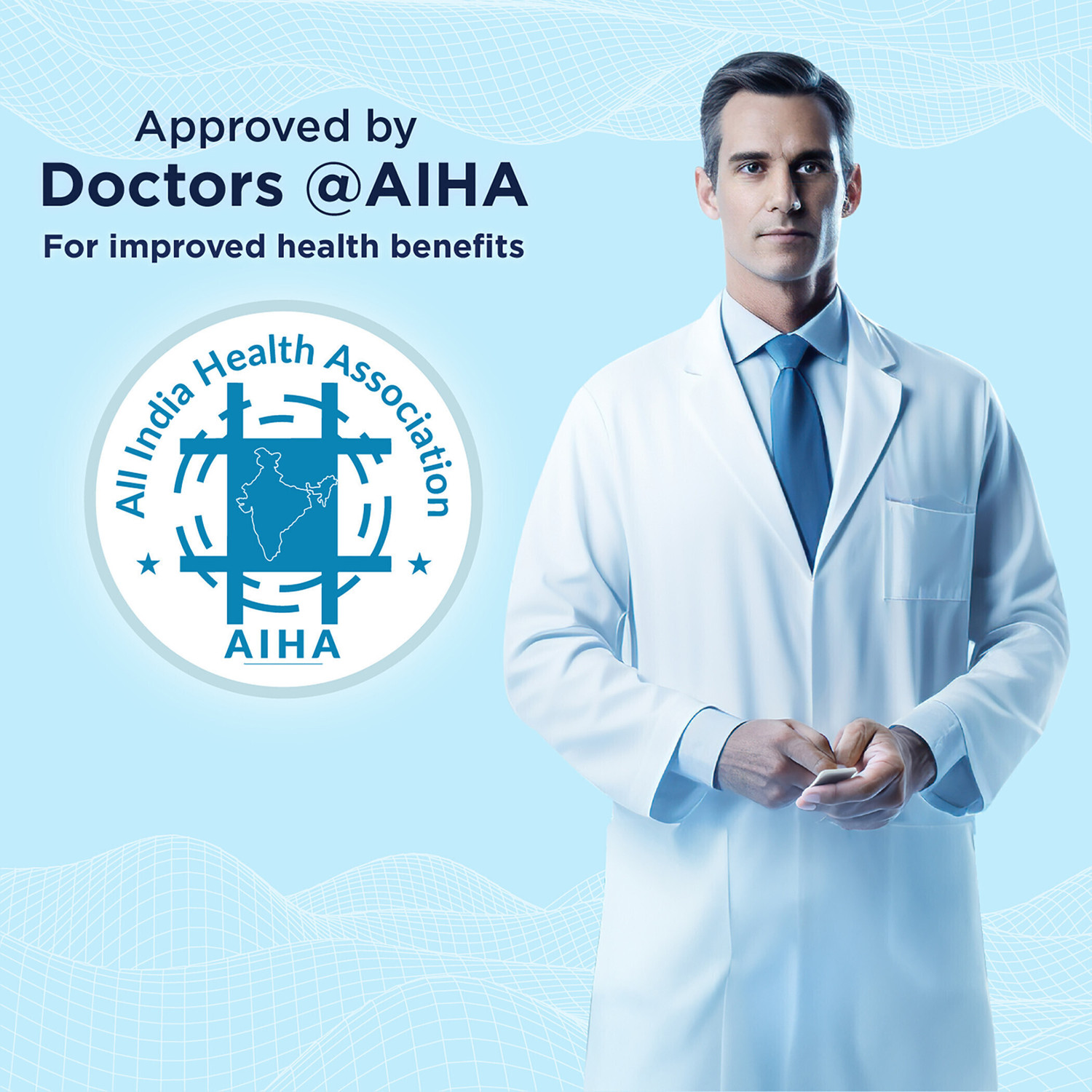 Image of The Sleep Company SmartGRID Ortho SnowTec- AIHA Certified 4-6 Degree Cooling Technology| 5 inch King High Density (HD) Foam Mattress