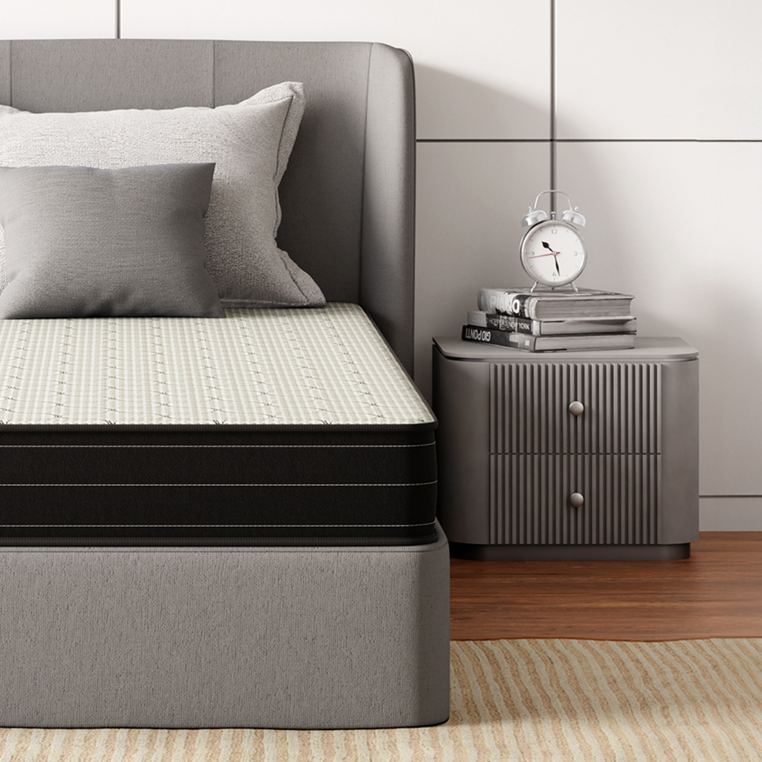 Image of Interio by Godrej Restomagic Dual Comfort 8 inch Single PU Foam Mattress