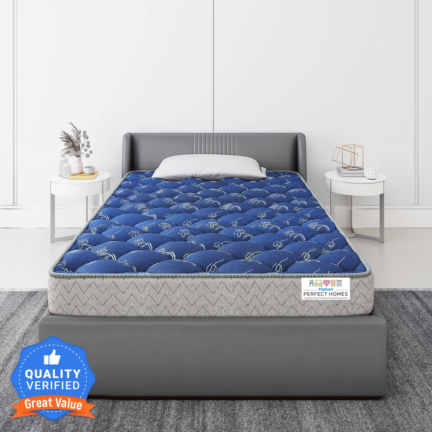 Flipkart Perfect Homes Morpheus 8 inch Single Pocket Spring Mattress