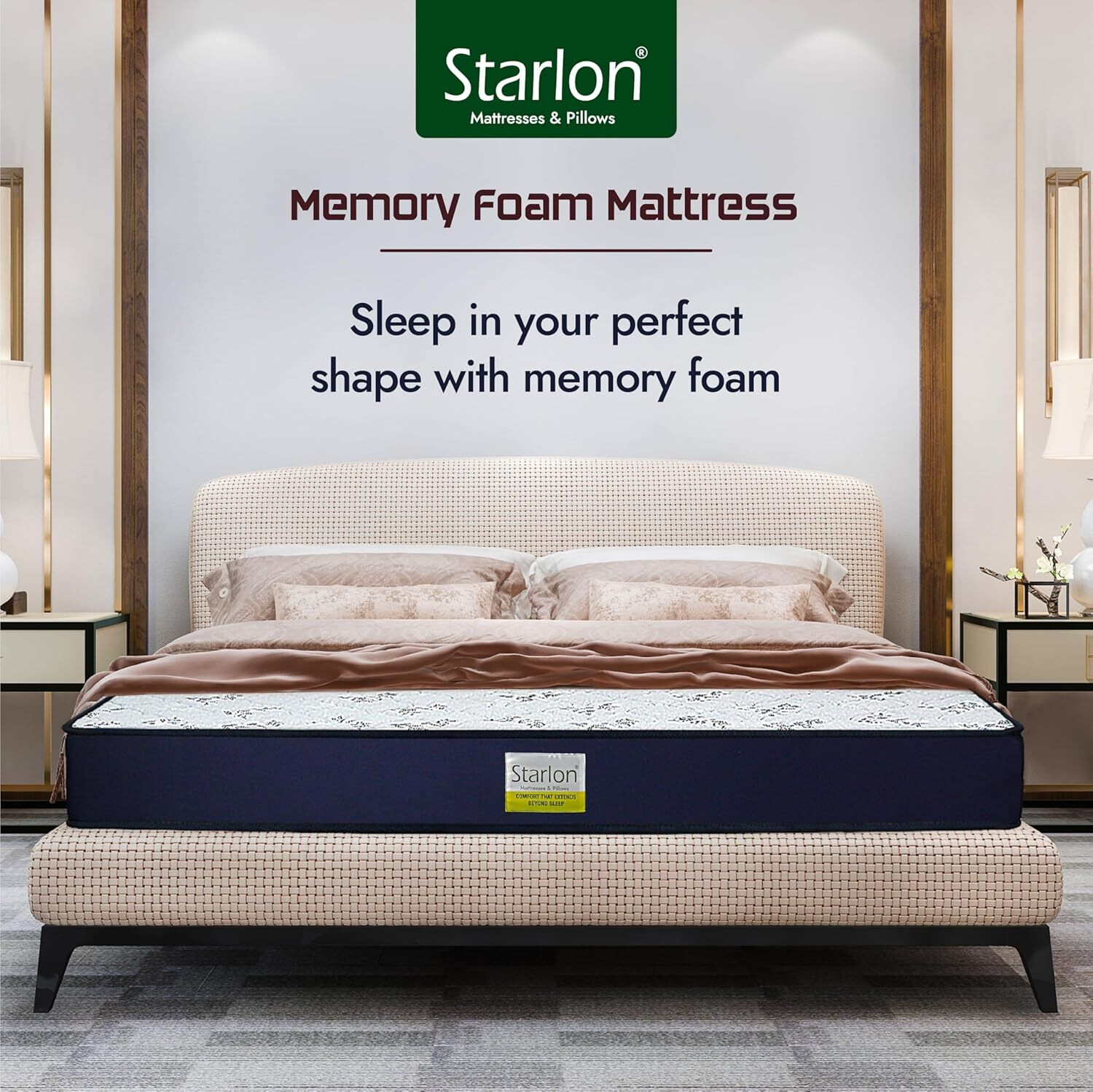 Image of Starlon Memory Foam 5.0 inch Single High Density (HD) Foam Mattress